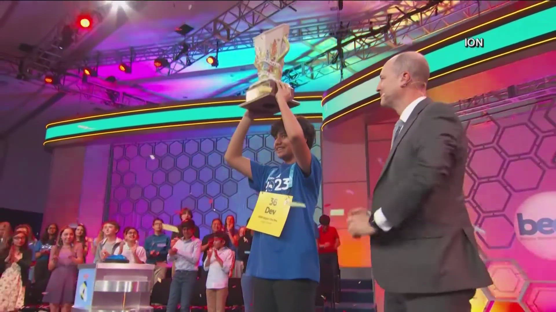 The Florida 14-year-old's winning word was “psammophile."