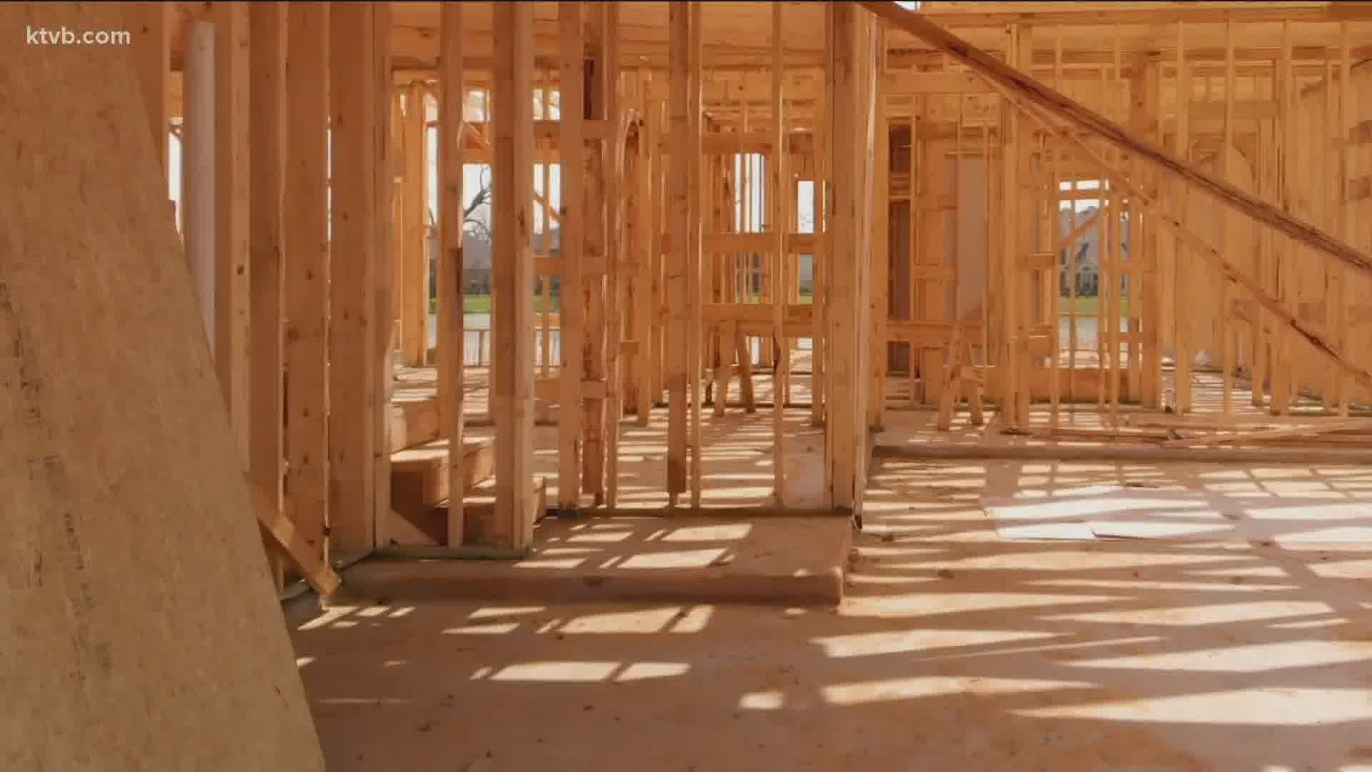 One expert told KTVB that the lumber shortage that is causing home prices to rise can be attributed to a labor shortage.