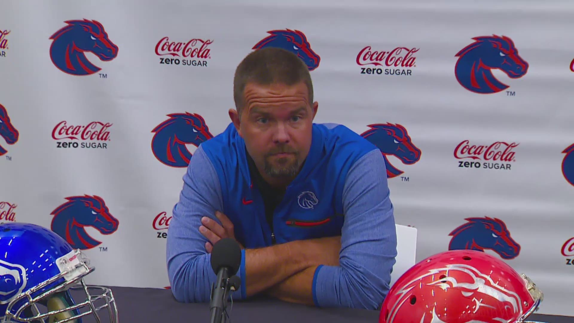 Boise State offensive coordinator Zak Hill previews Saturday's game conference opener against Wyoming.