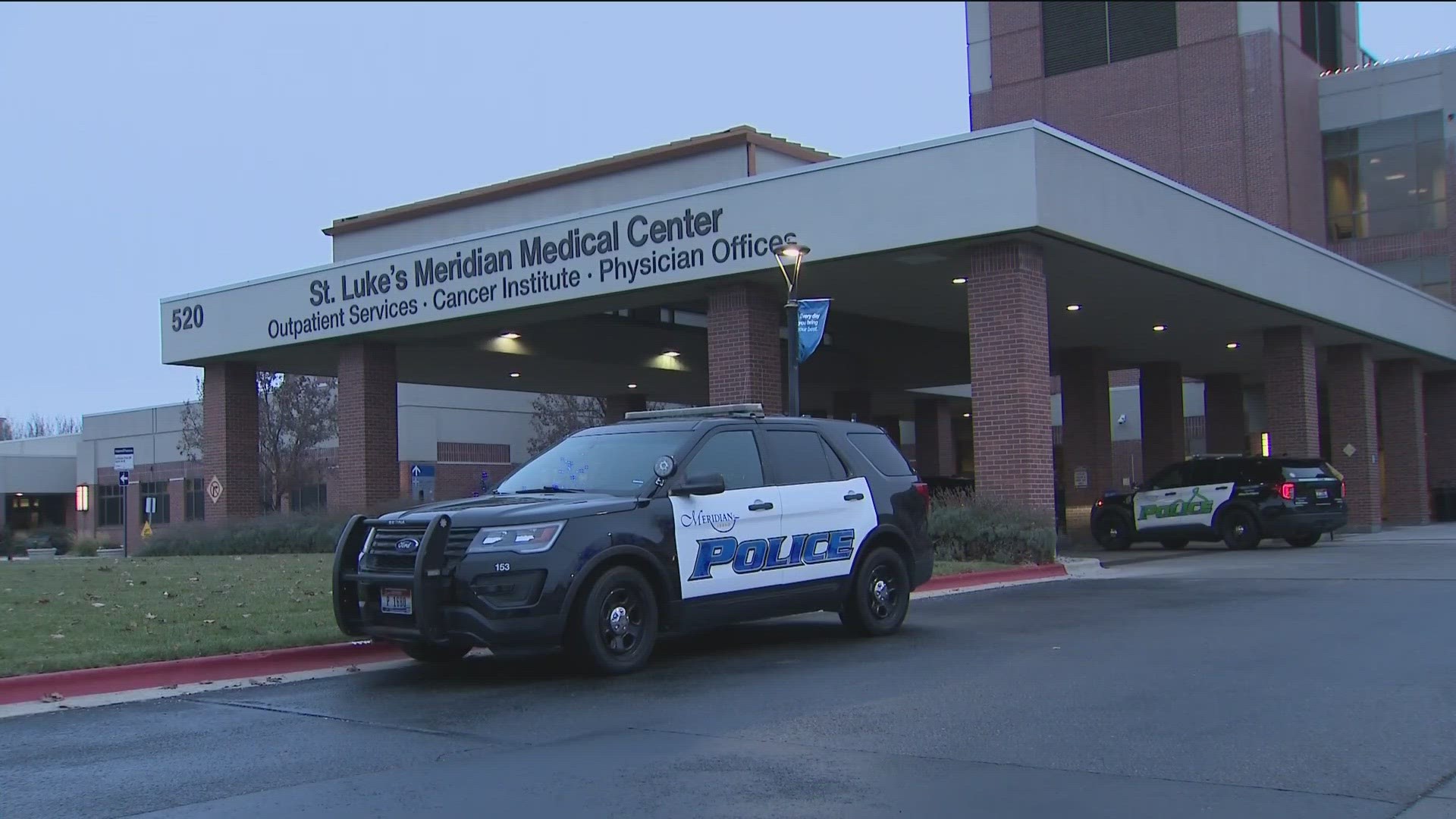 According to a Meridian city spokesperson, the hospital went on lockdown after a person called in a domestic violence threat.