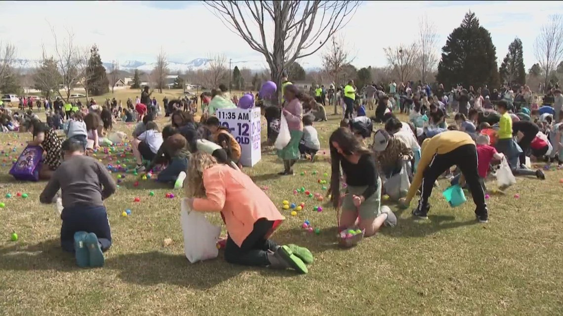 Capital Community Egg Hunt takes over Kleiner Park in Meridian | ktvb.com