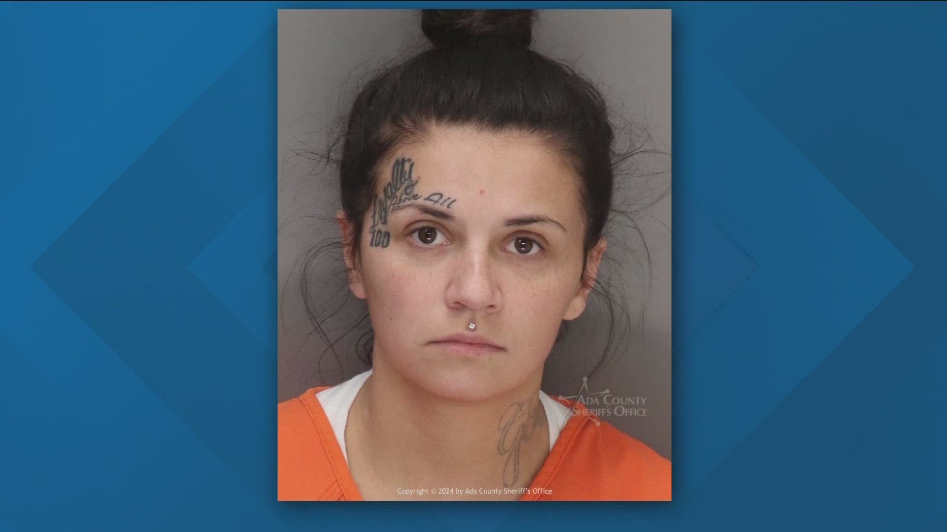Tia J. Garcia, 27, of Twin Falls, is being held on $1 million bail on a charge of aiding and abetting escape. She did not enter a plea.