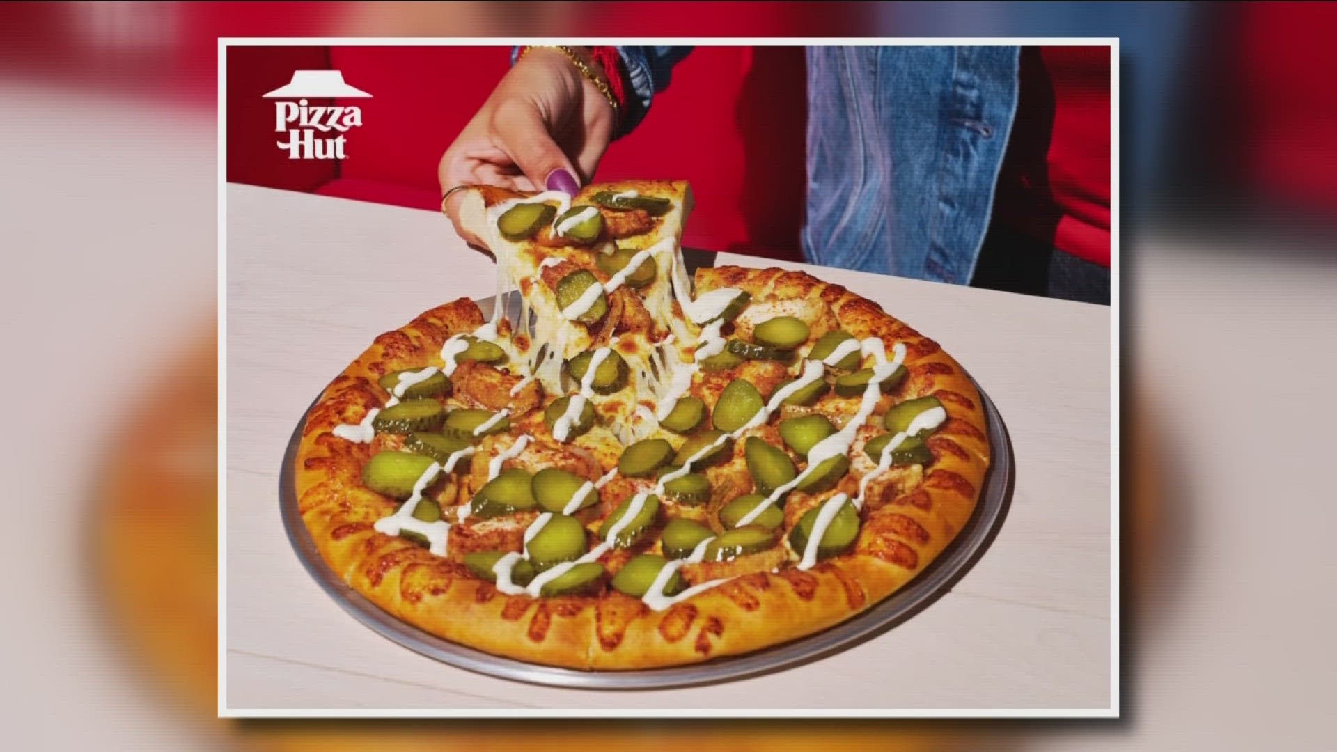 Big dill! Pizza Hut launches pickle pizza
