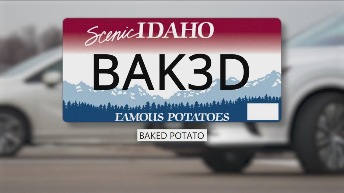 Idaho rejects 852 personalized license plates in 2025