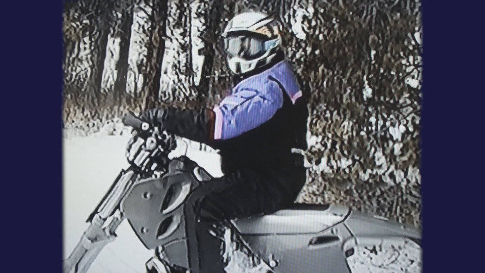 Home video of Vernal Forbes taking the "maiden voyage" on his first snowbike kit prototype. The kit has since evolved into the modern snowbike, now one of the fastest-growing winter powersports.