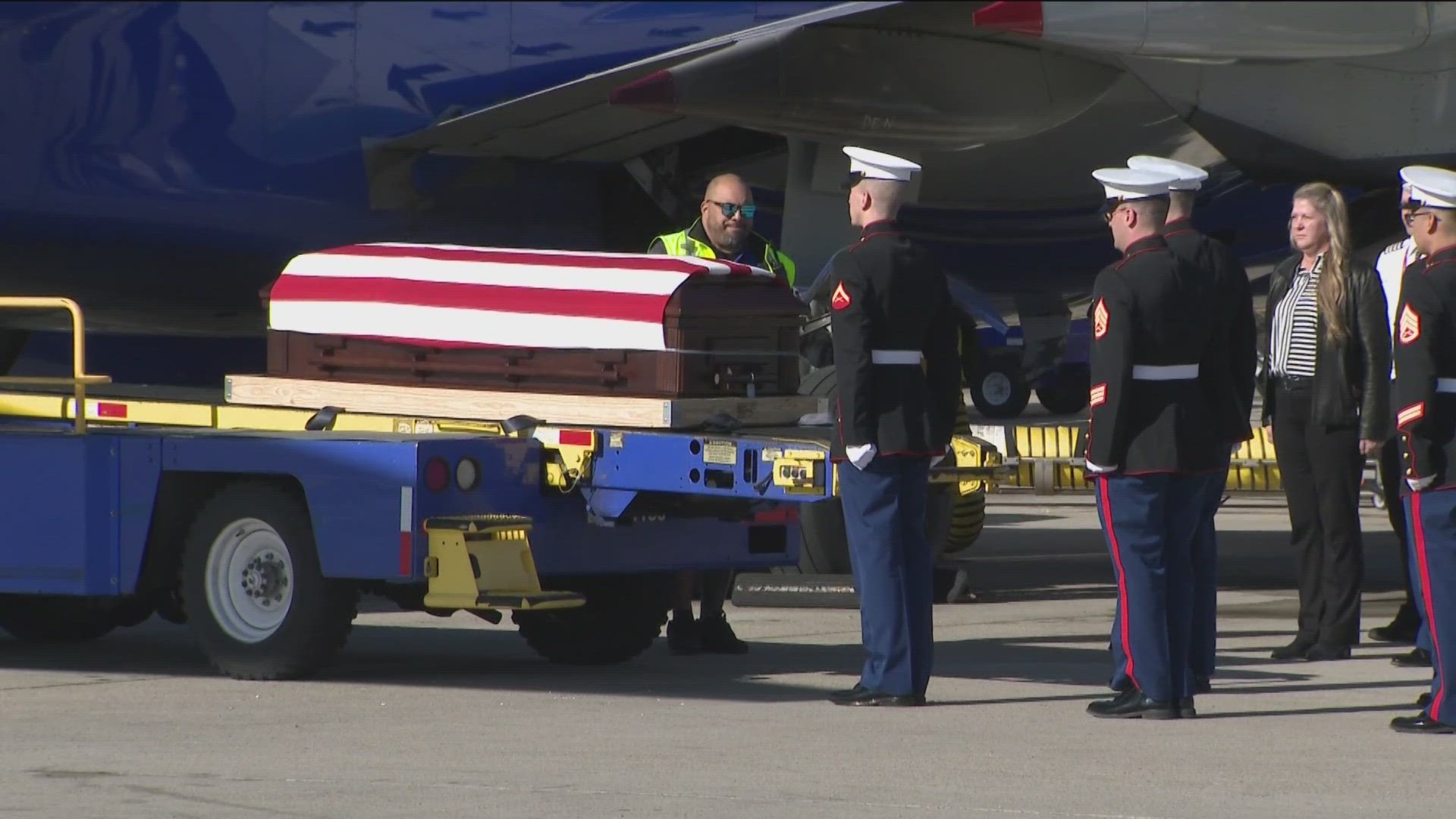 The community is invited to pay respects to the late Marine Capt. Ben Moulton as his body is honorably transferred to his final resting place in Emmett.