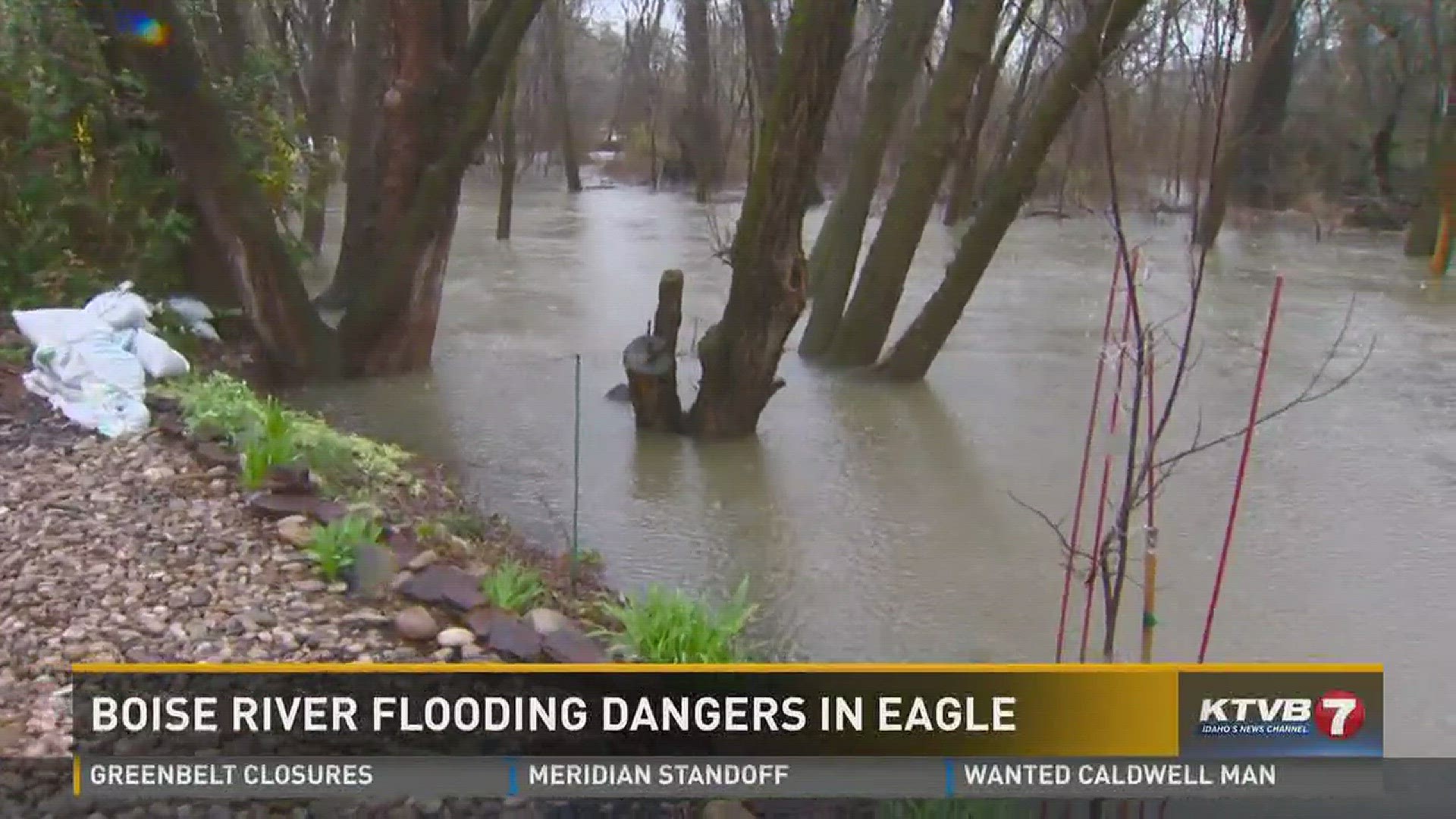 Wind, rain pound Valley as Boise River rises.