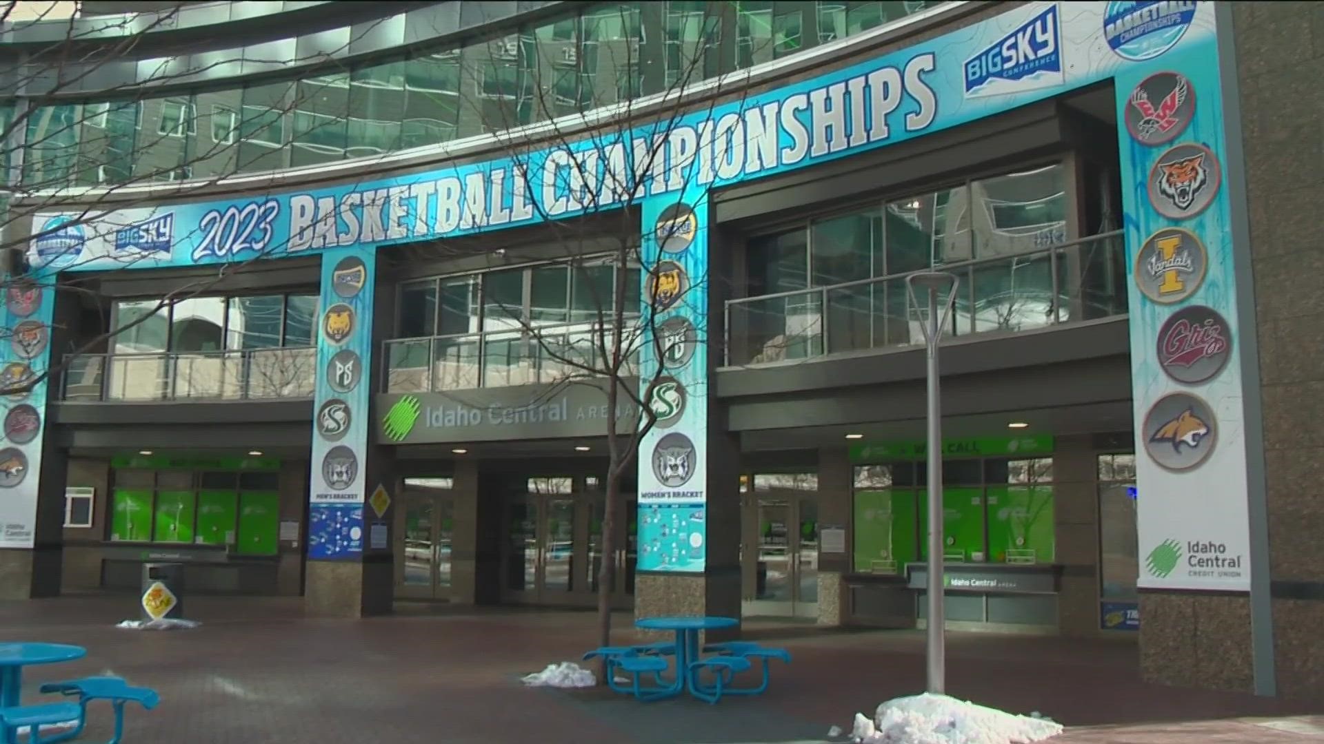 Nearly 3,000 people are expected to visit downtown Boise as 10 Big Sky Conference schools compete for a trip to the NCAA Tournament.