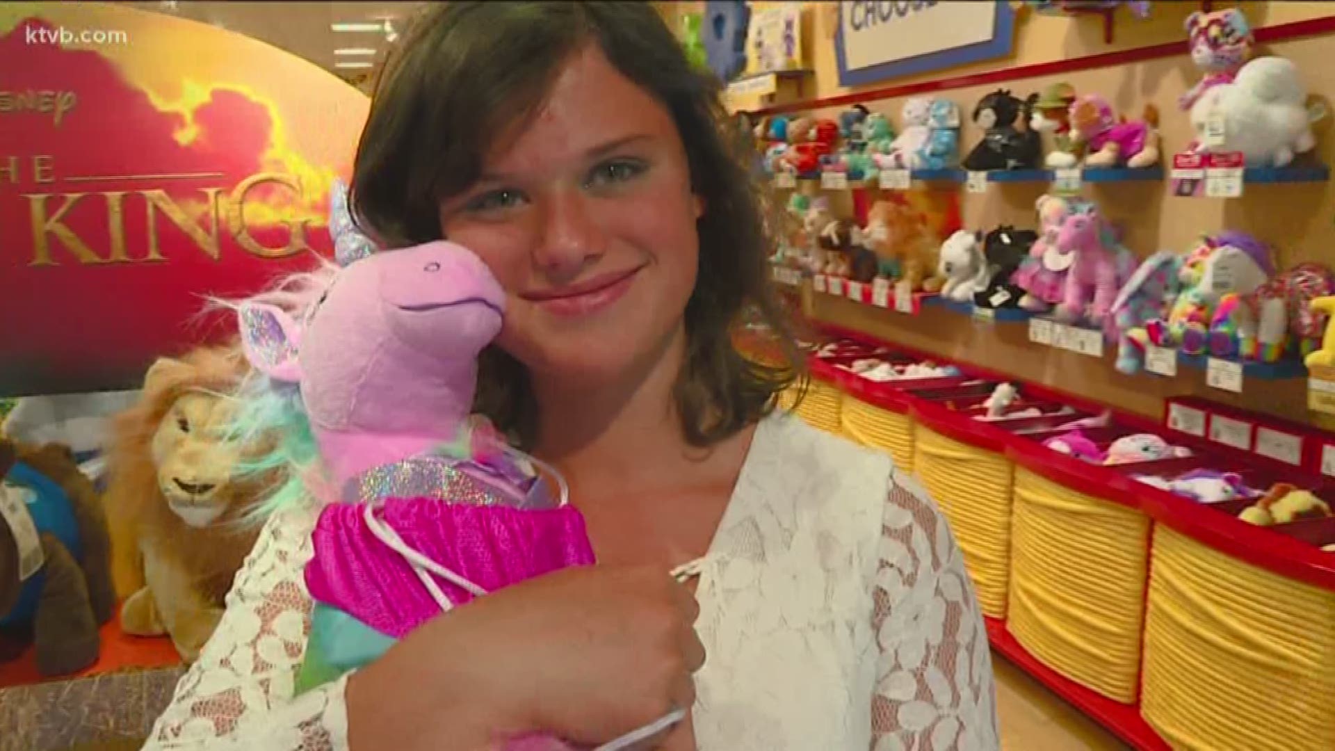 Most kids love stuffed animals, and Leanne is no different. So we visited the Build-A-Bear workshop at Boise Towne Square to get to know this girl who is looking for a great home.