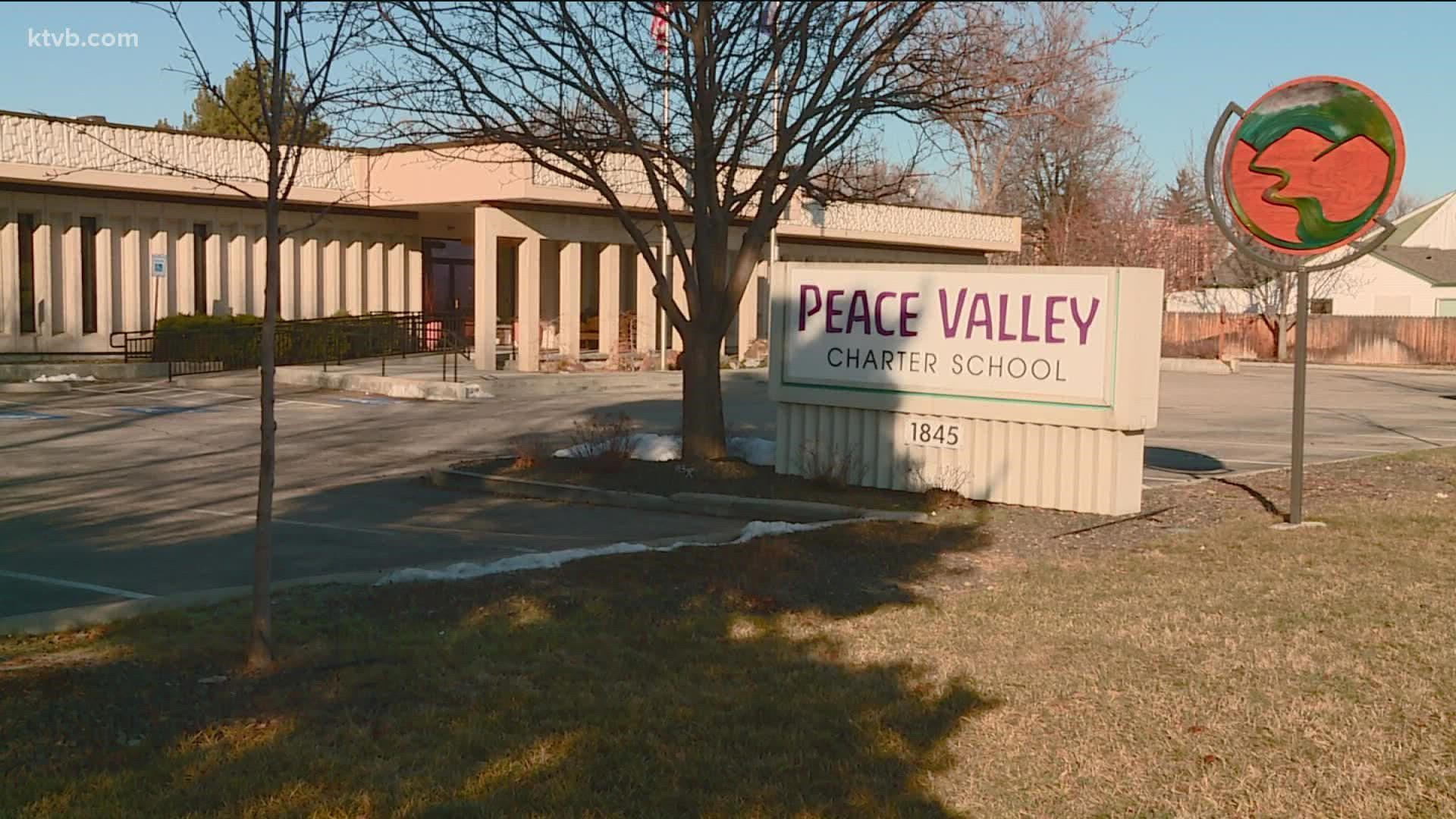 Anticipating staff shortages, Peace Valley Charter School in Boise made the decision to close Friday.