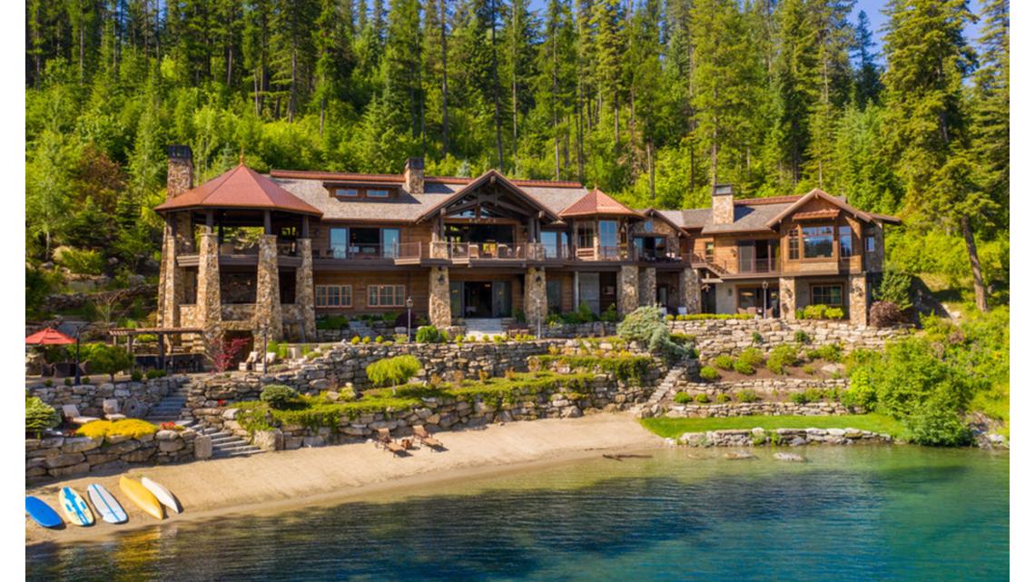 Home on Lake Coeur d'Alene listed for sale at $27 million | ktvb.com