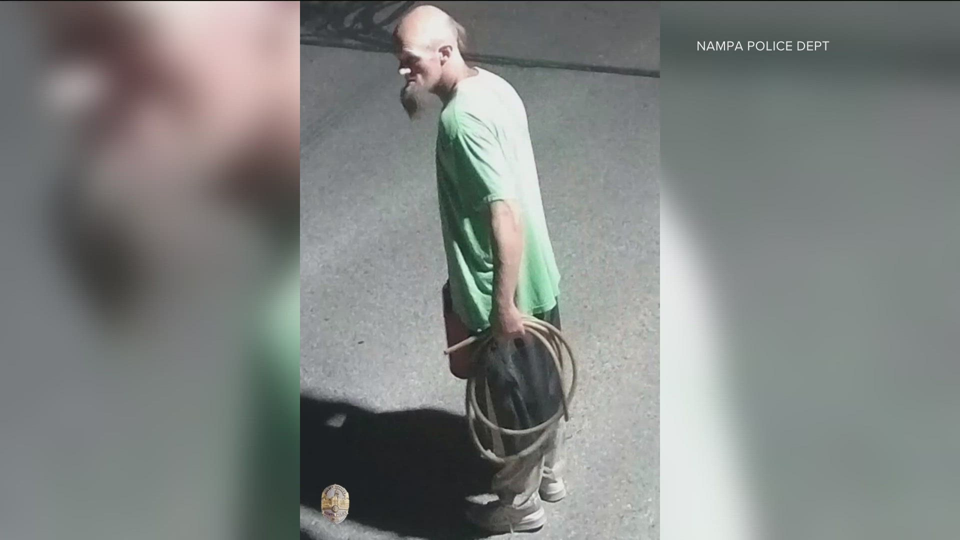 Nampa police are asking the public for help finding a man that they say stole gasoline on two separate occasions.
