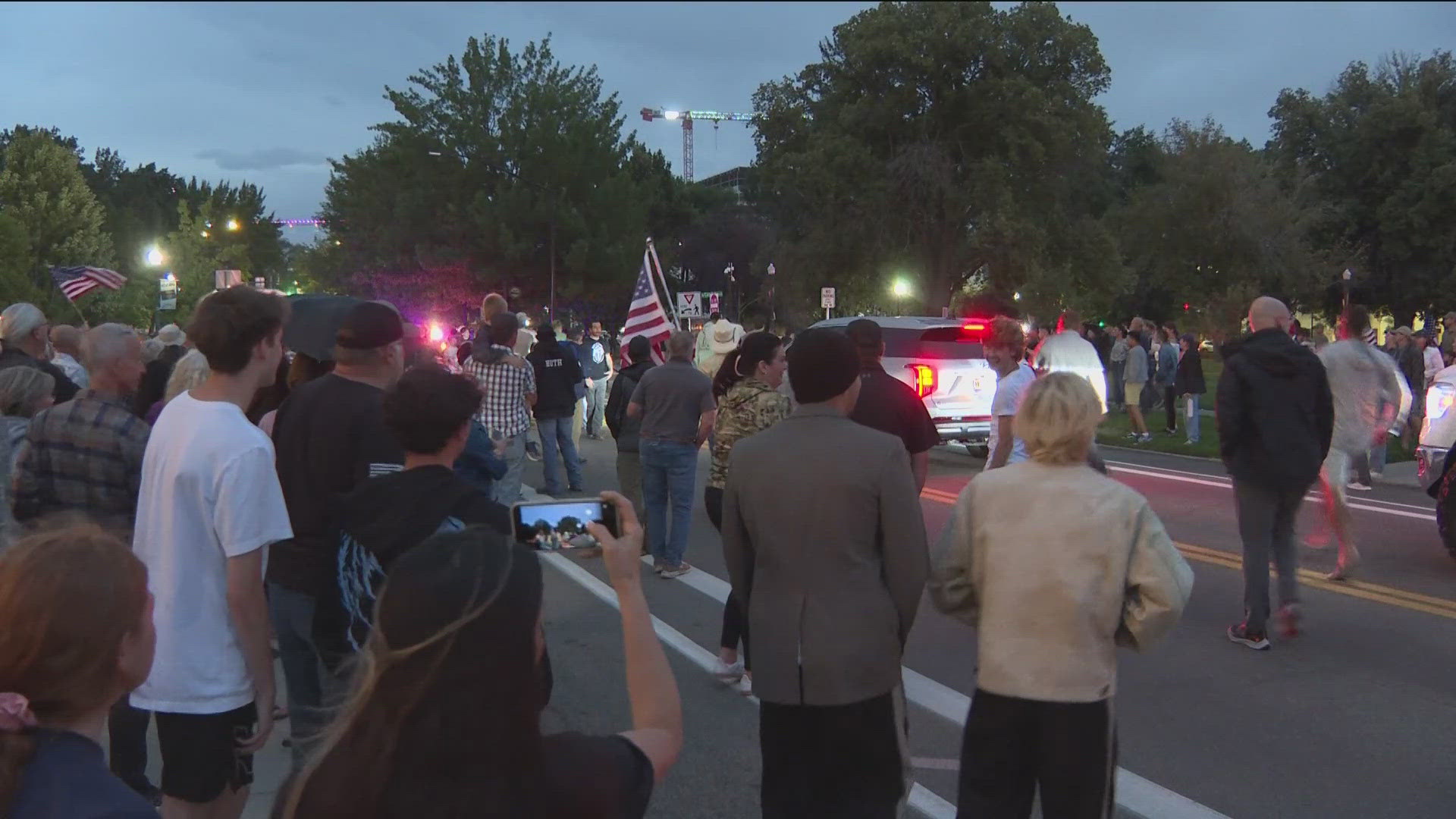 Boise Police are seeking additional information on any altercations that may have occurred during a candlelight vigil for Charlie Kirk. 