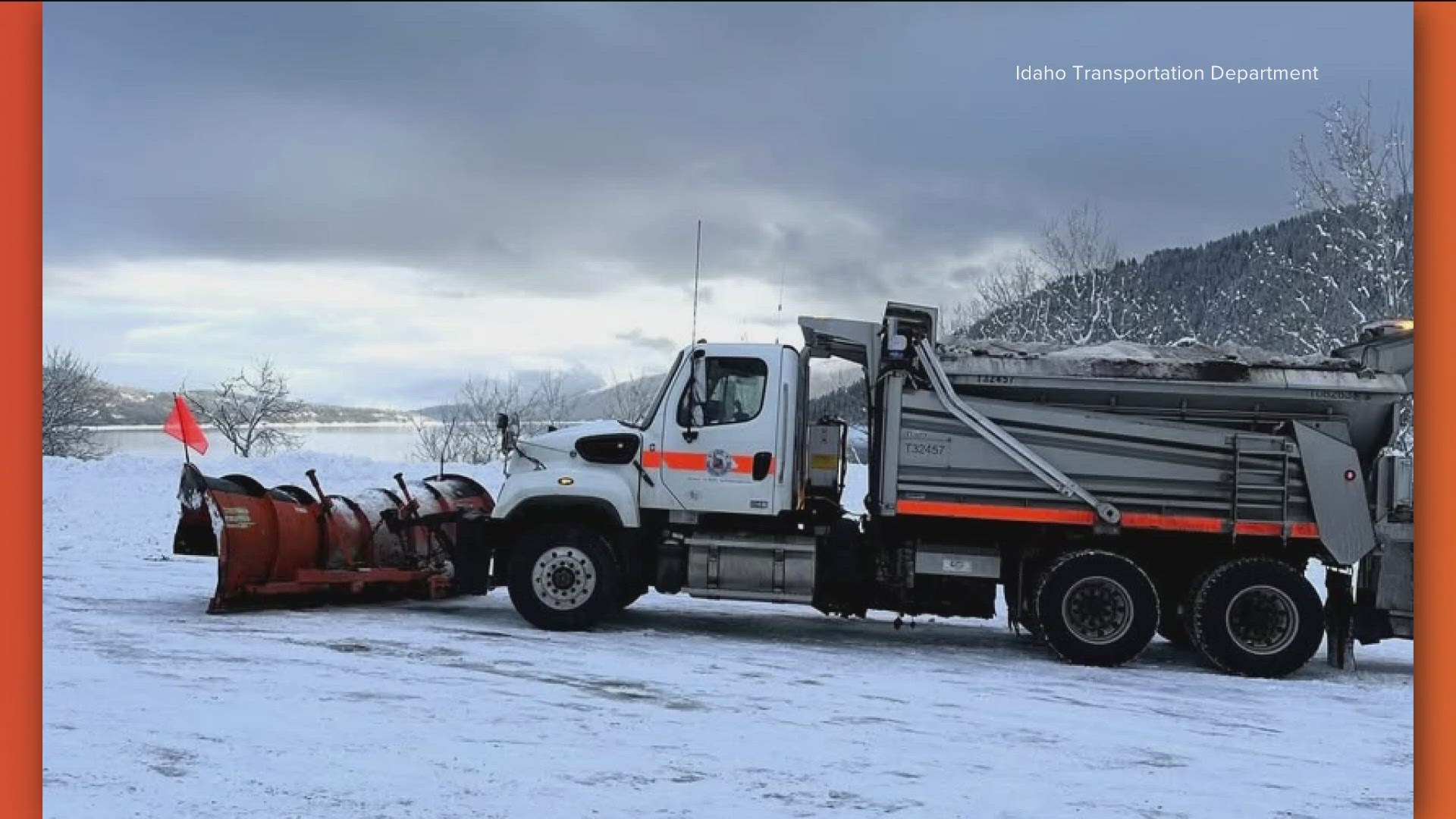 A 66-year-old man died after his car crossed the median line, colliding with a snowplow.