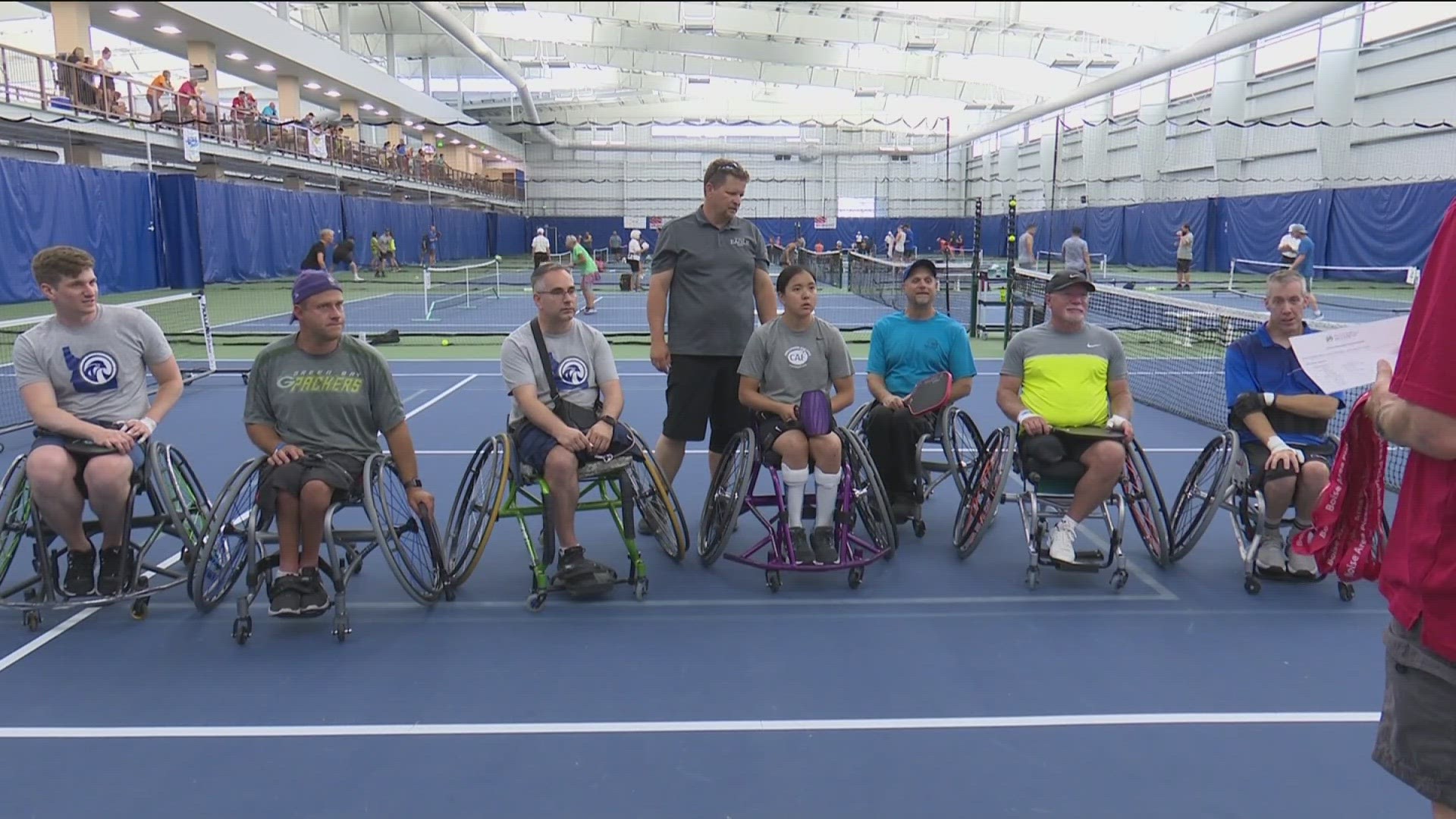 There was a wheelchair division for the first time this year.