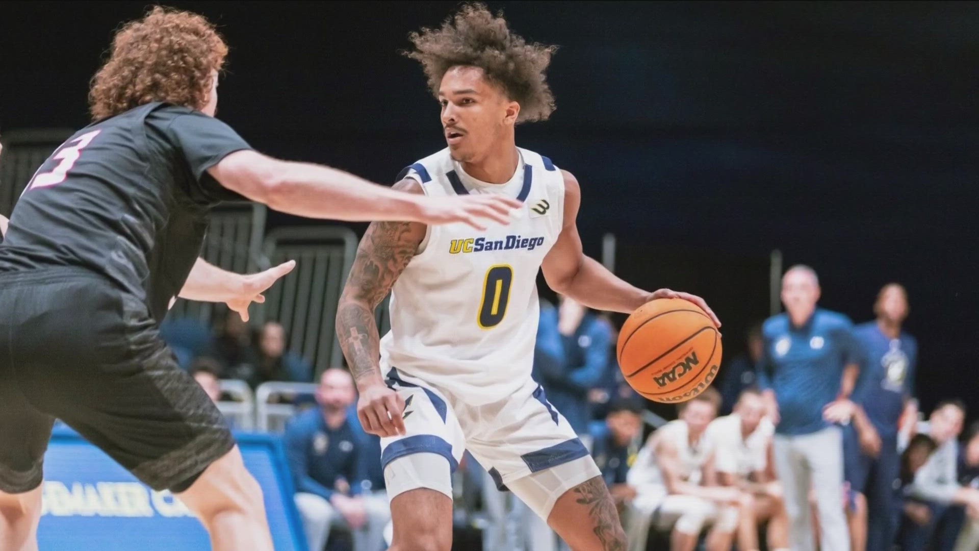Former UC San Diego point guard Roddie Anderson was one of just three freshman in the NCAA to average more than 13 points, 3.5 rebounds and 3.5 assists this season.