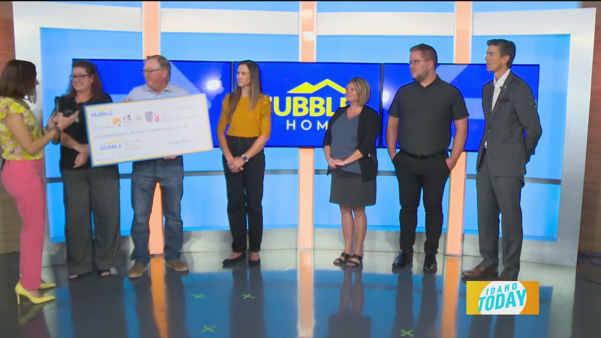 Hubble Homes donates big-time to five, local non-profits