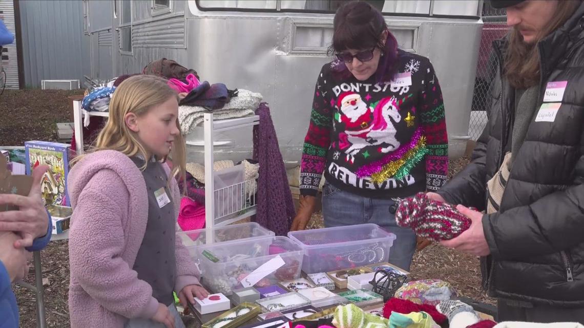 Fifth grader launches Winter Gift Pantry with inspiration from Boise elementary school