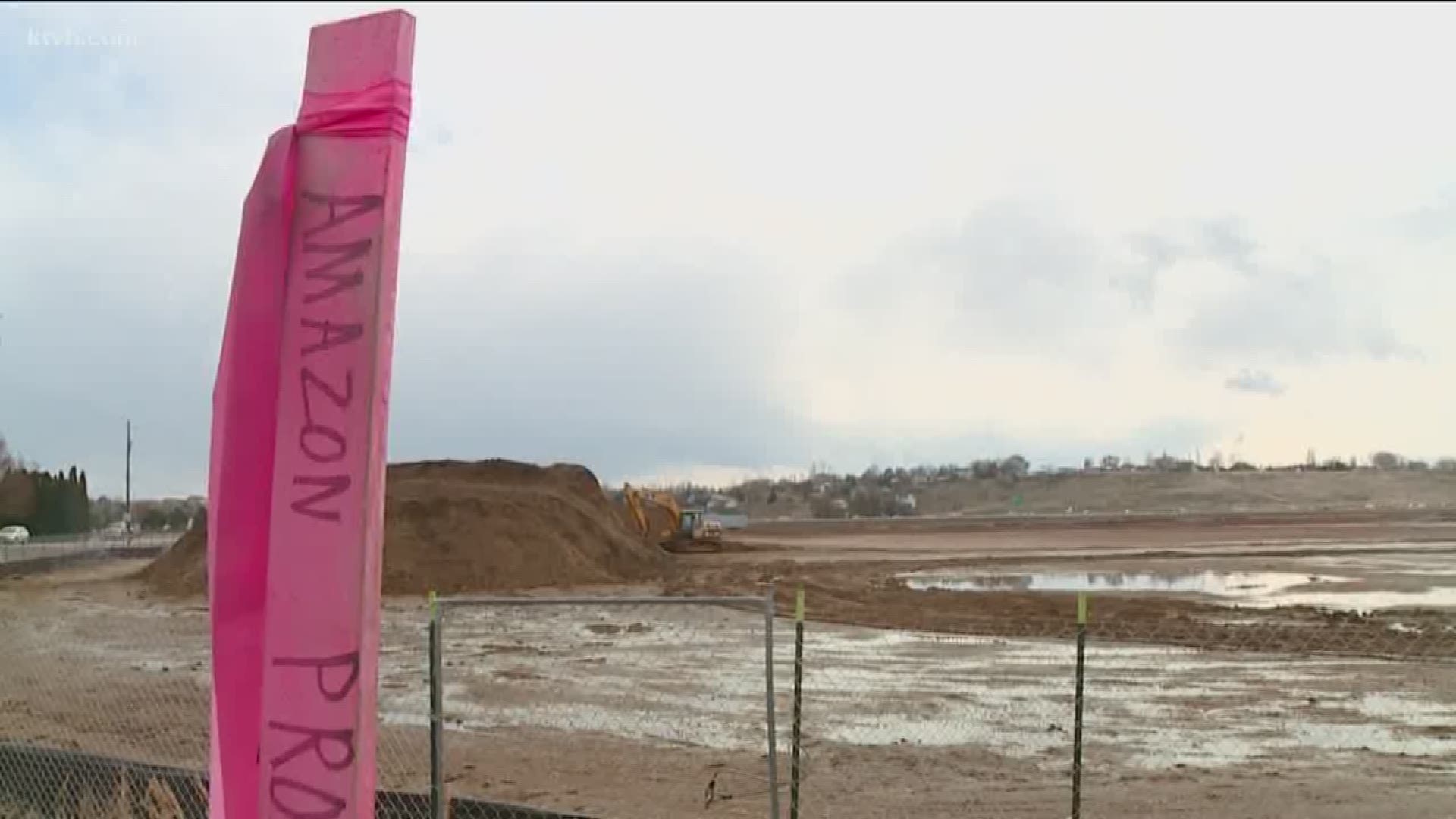 Construction of the large warehouse off of Star and Franklin roads was supposed to start "immediately," according to Nampa Mayor Debbie Kling, but has now been delayed, possibly for several months.