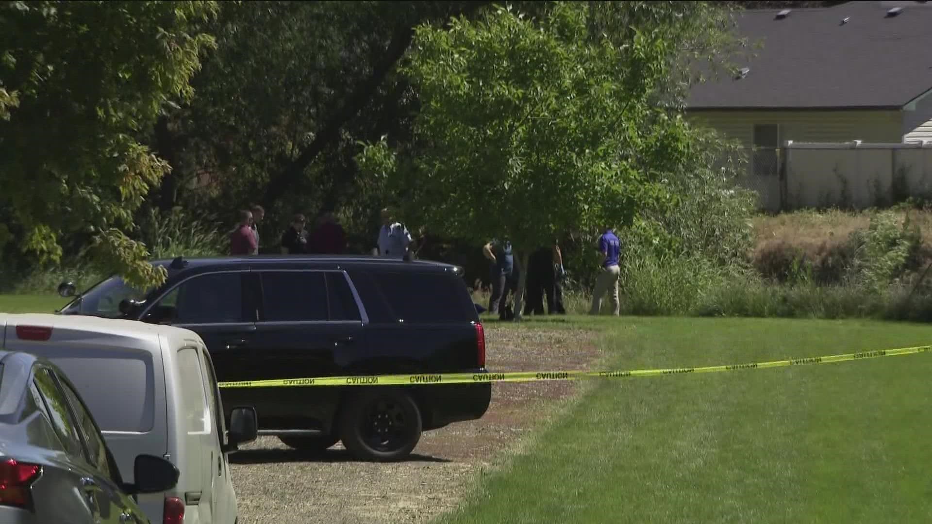 The Canyon County Coroner removed a body found next to a canal located on private property at 11761 Moss Lane in Nampa Thursday.