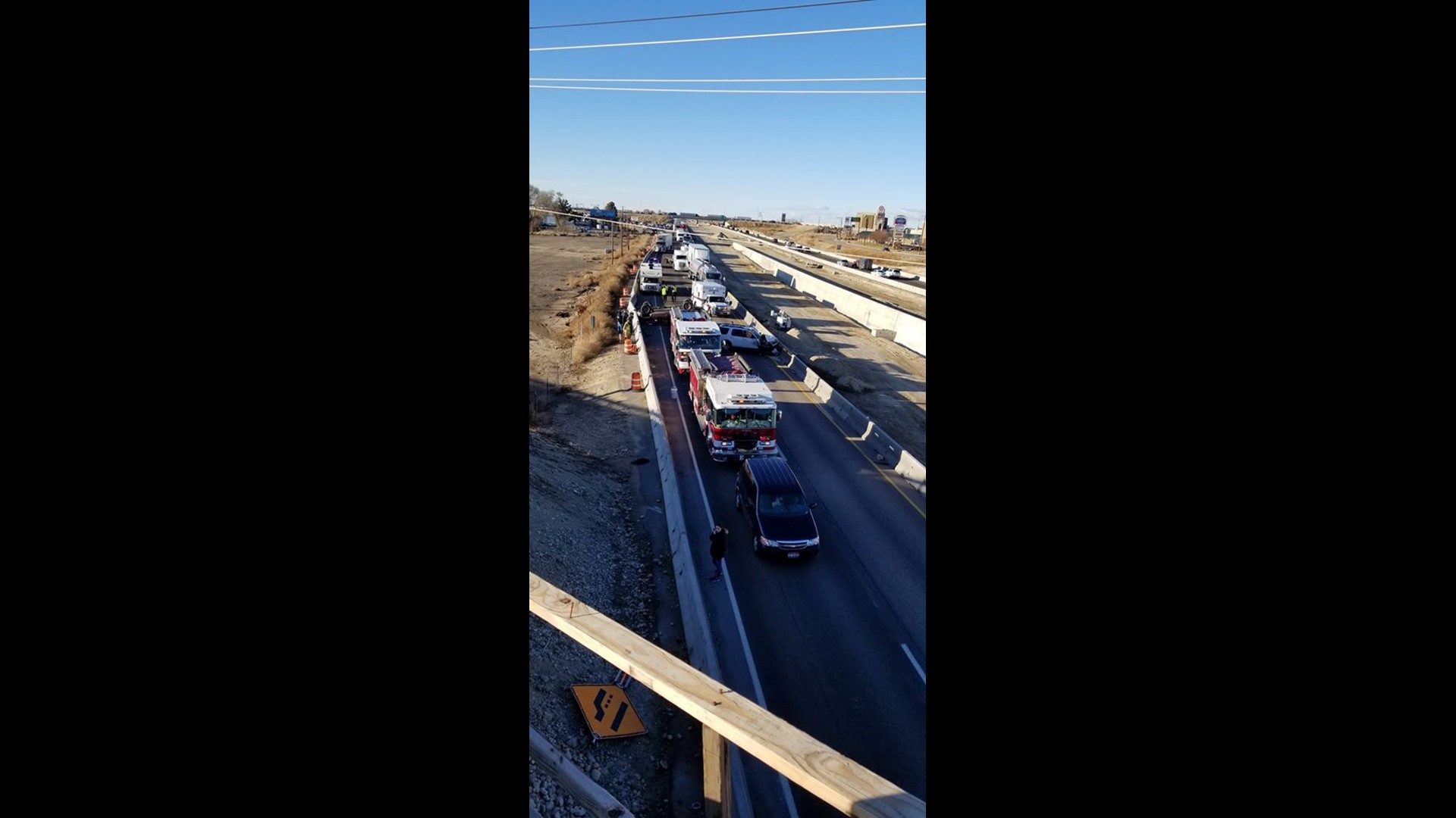 Car Crash On I-84 In Nampa Blocks All Eastbound Lanes | Ktvb.com