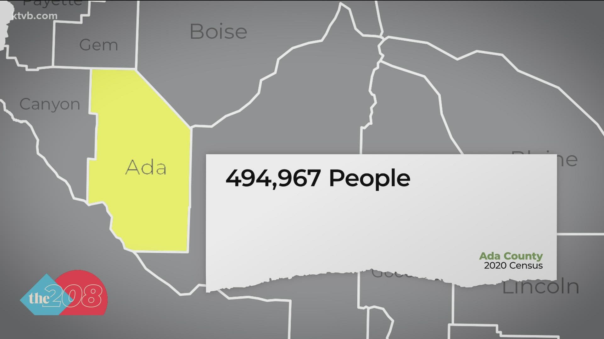 The state of Idaho's population growth over the past decade ranks second in the nation, just behind the neighboring state of Utah.