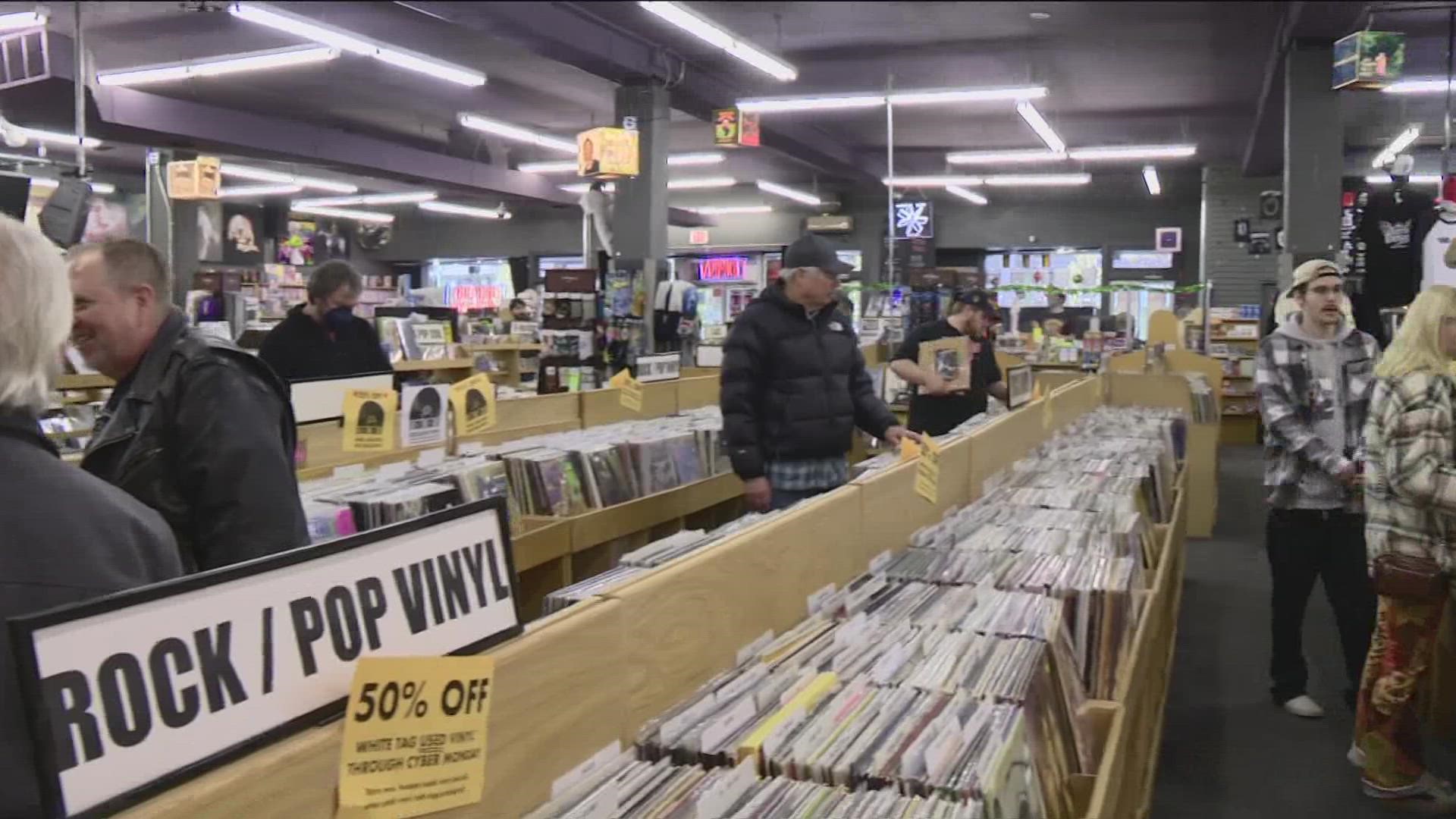 The Record Exchange is one local business that Idahoans can support during the holidays.