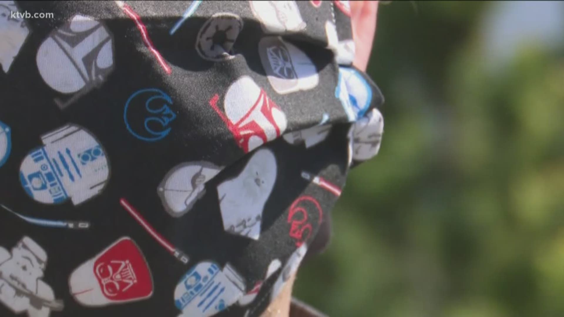 The church has about 25 people sewing masks for Idaho in addition to other states in need.