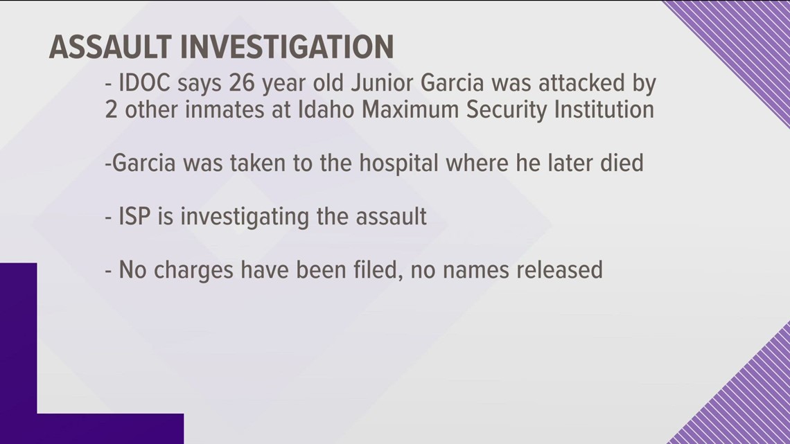 Idaho man who died after being assaulted in prison identified by ...