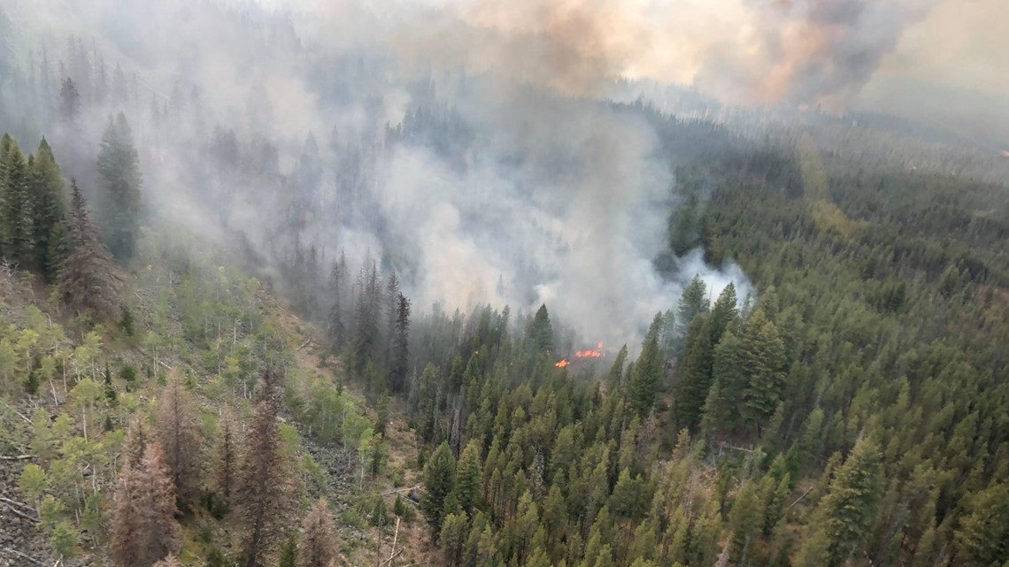 Fire burning in Salmon-Challis National Forest getting bigger | ktvb.com