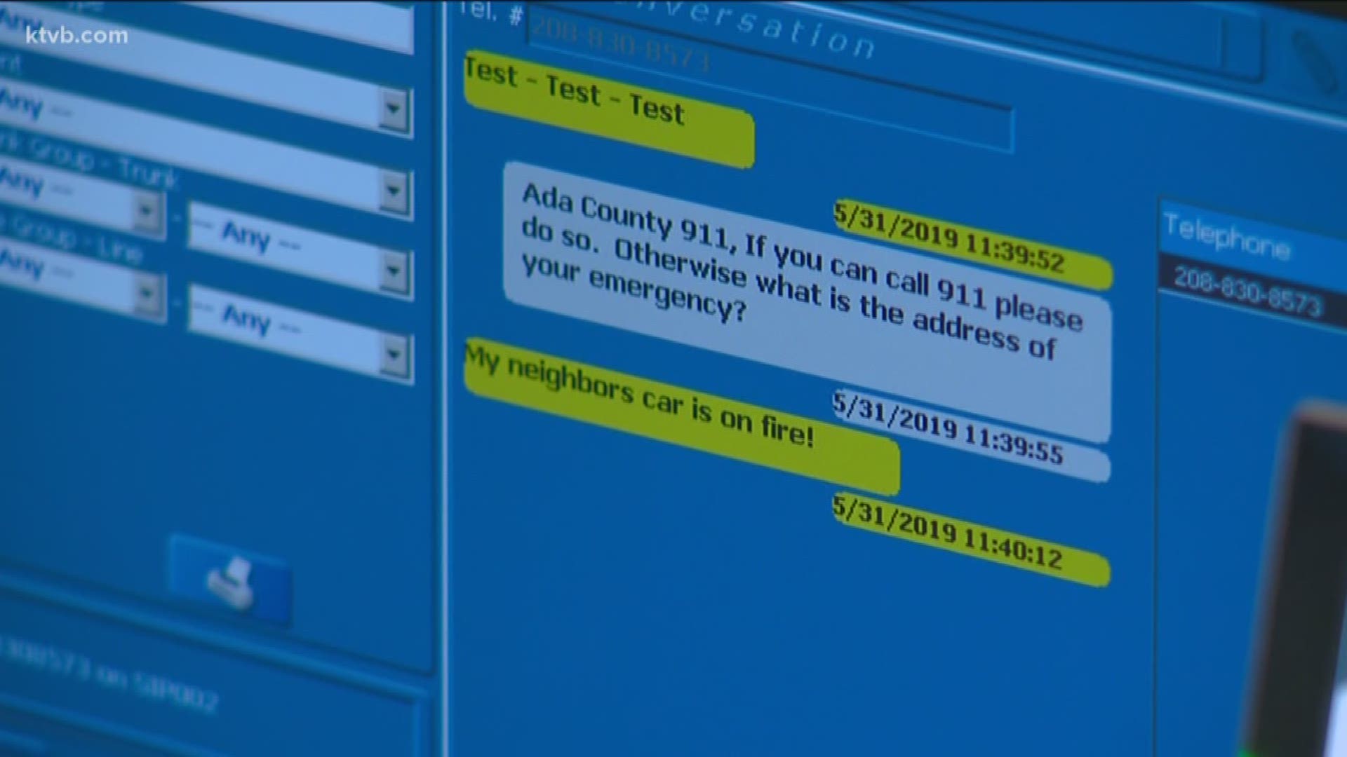 Officials still encourage people to call 911 if they can, but texting is now a viable backup plan.