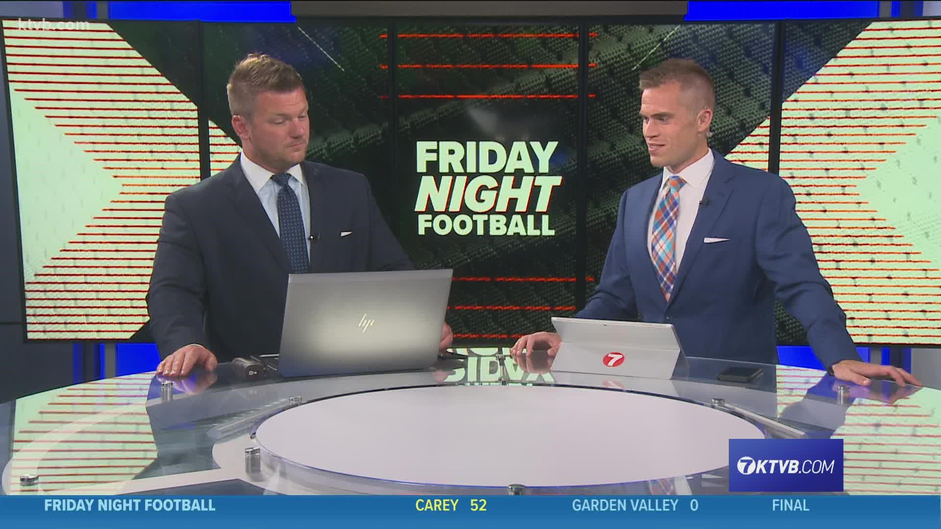 Jay Tust and Will Hall take a look back at the first week of the Idaho high school football season.