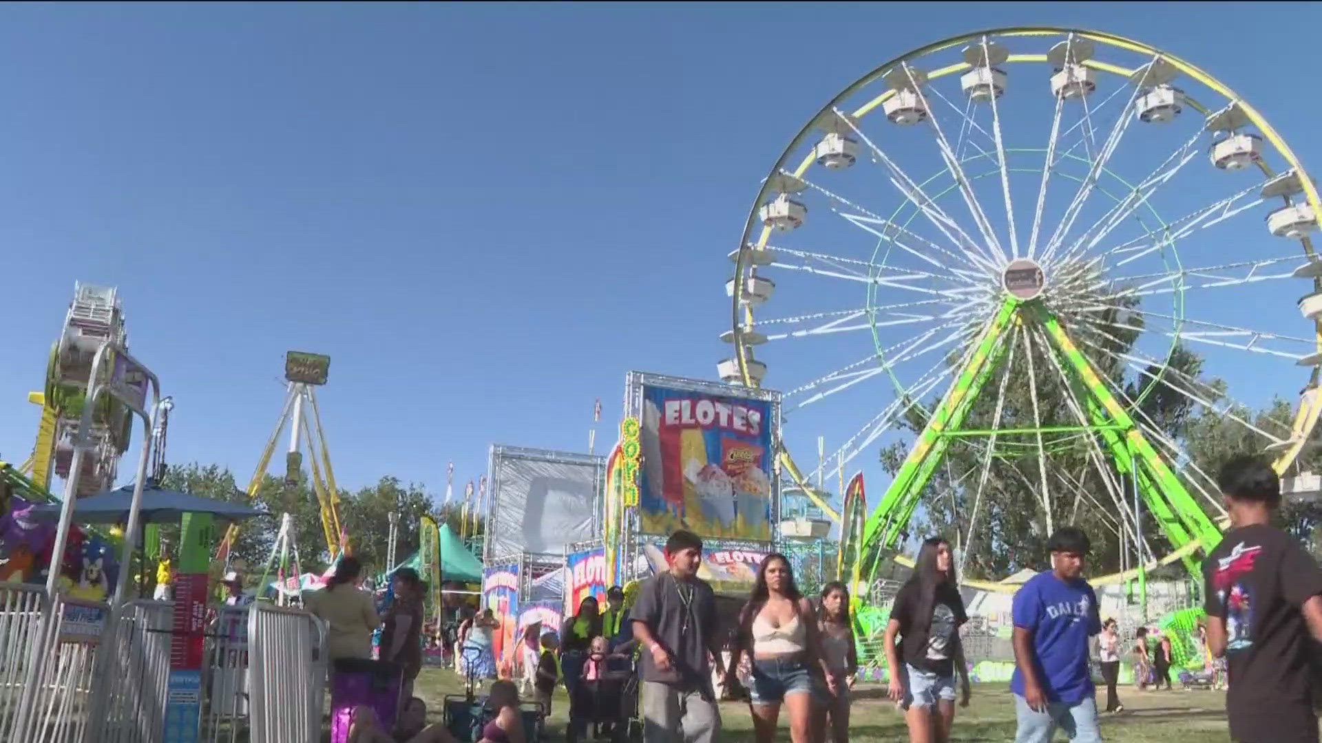Sunday is the final night of the fair. People can still attend; gates close at 10:00 p.m. 