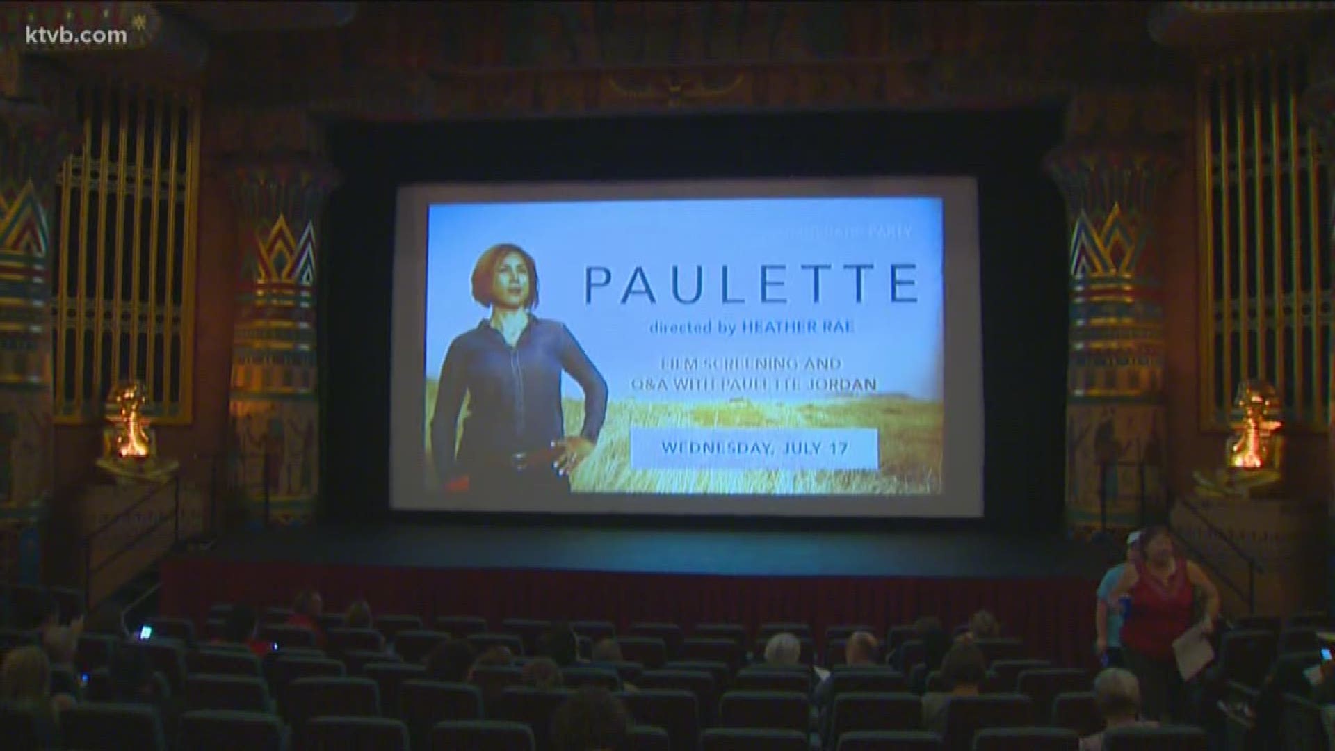The former Democratic nominee for Idaho governor spoke about her political future during the Boise premiere of the documentary, "Paulette."