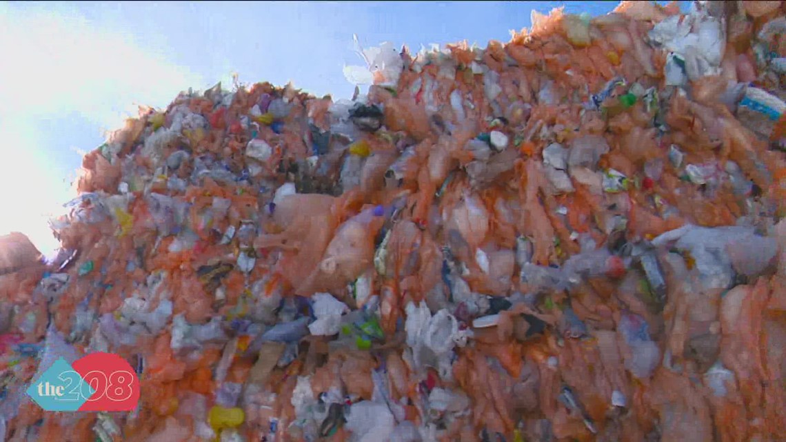 Omaha's orange bags of hard-to-recycle plastics now used to make