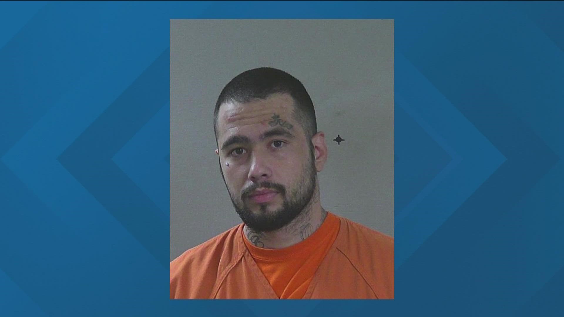 Sean Anthony Tambini was transported to Canyon County from Nevada, and the warrant was served Monday for the alleged kidnap and murder of a man in November 2021.