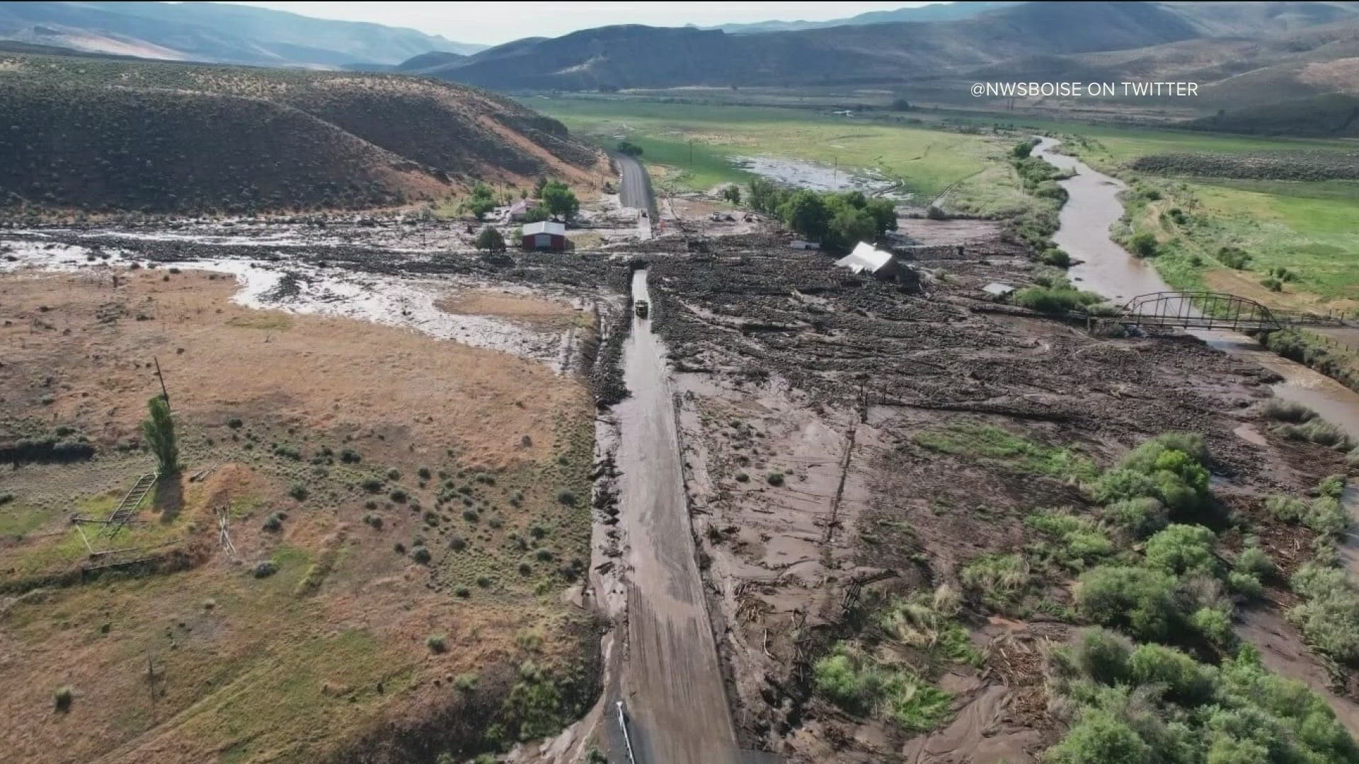 U.S Highway 20 in eastern Oregon has reopened to two-lane traffic with reduced speeds after debris slides prompted a closure late Sunday night.
