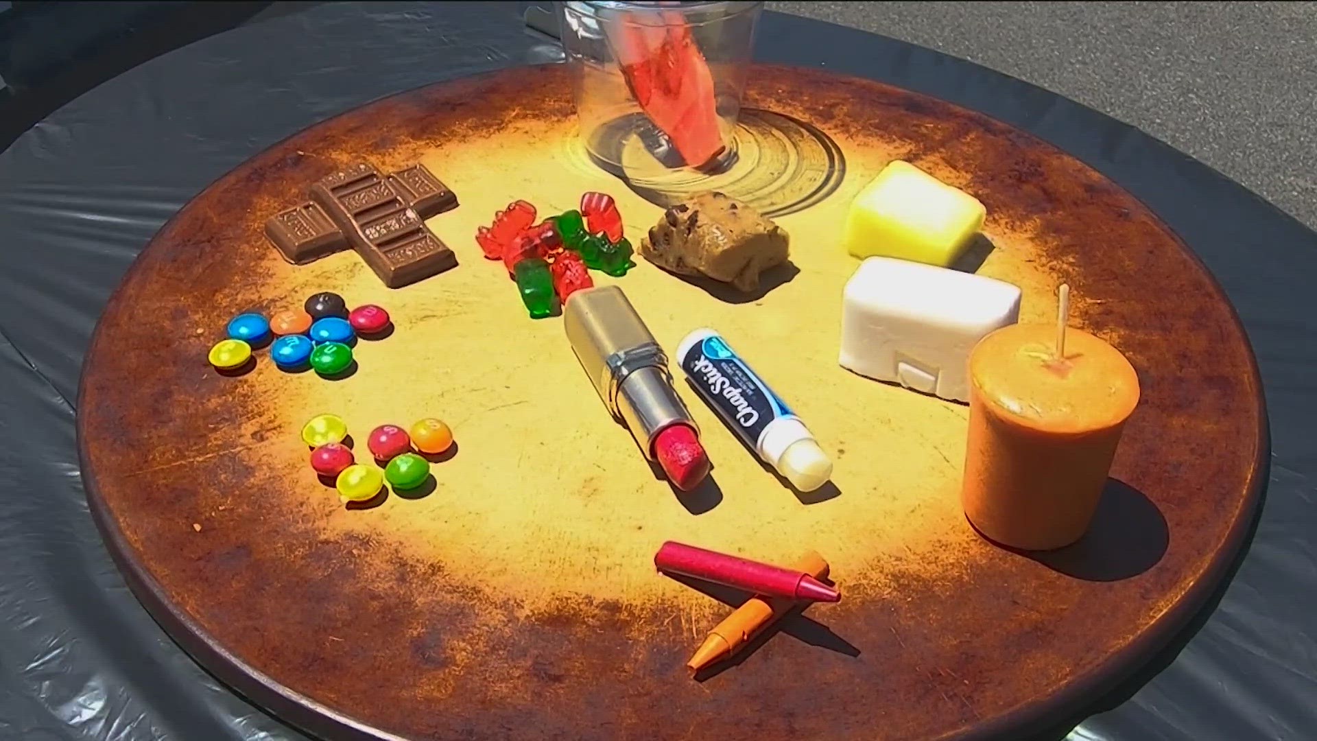 208 experiment How different things melt in 100degree heat