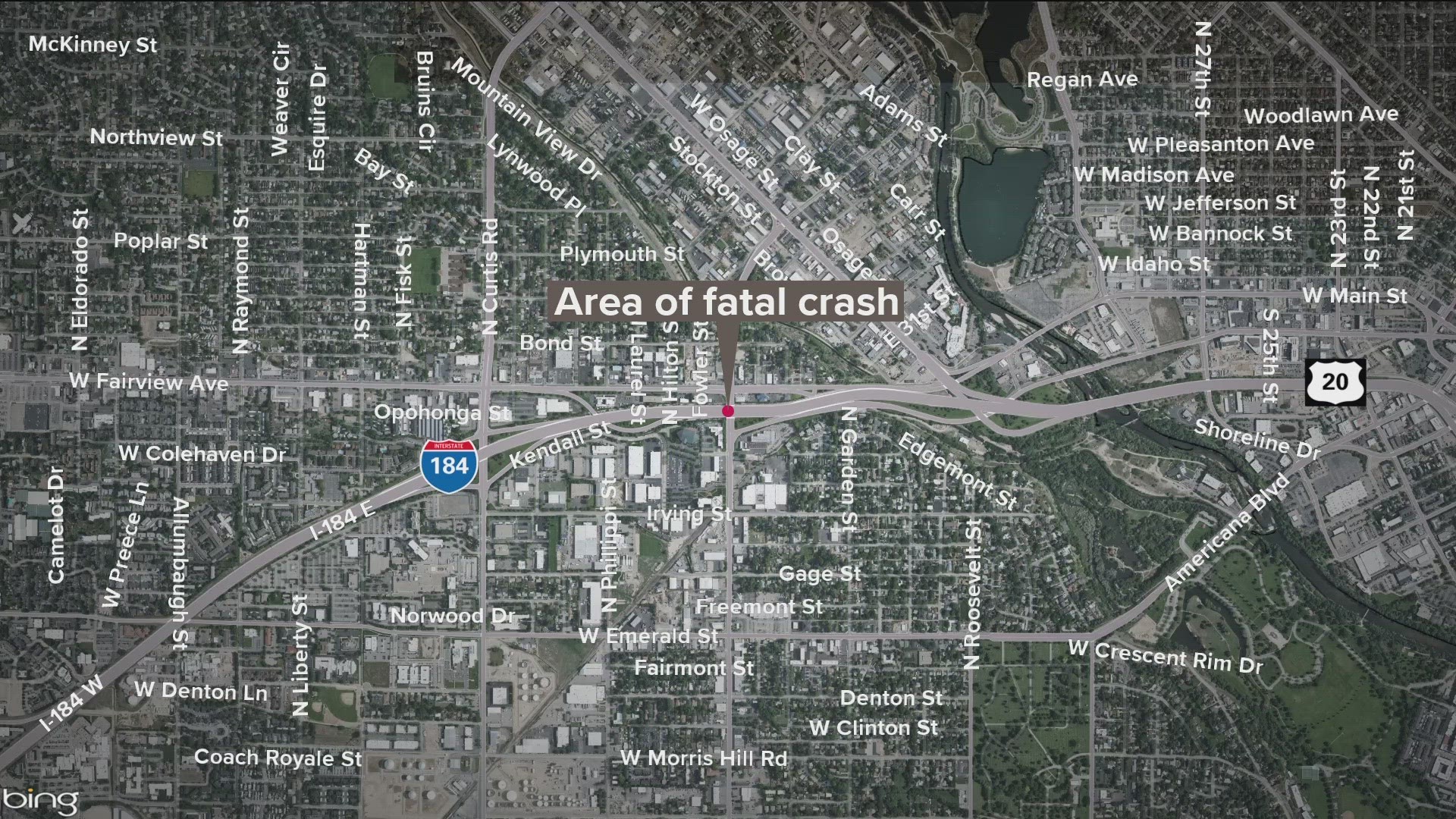 The 5-car collision happened in Boise on Aug. 26 at around 11 a.m.