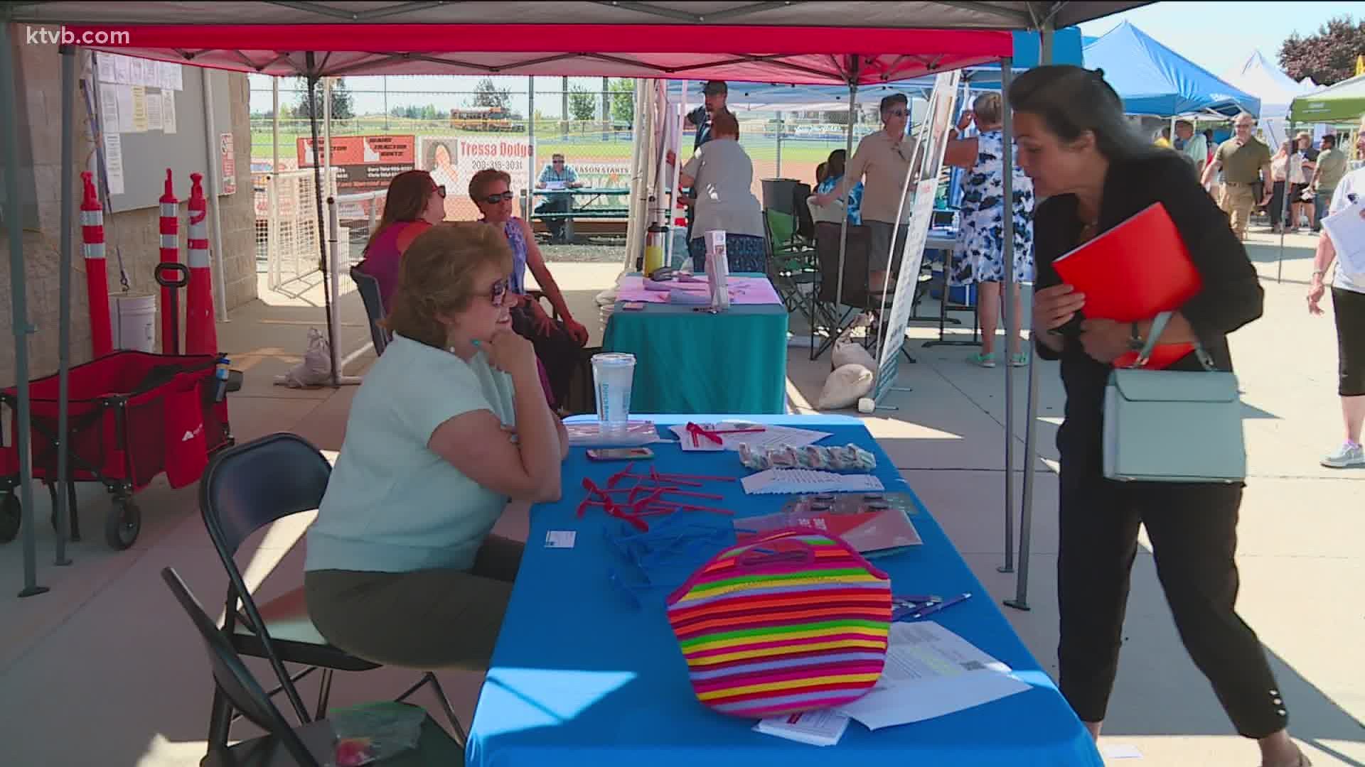 Local employers were looking to hire thousands of new workers at an event in Caldwell.