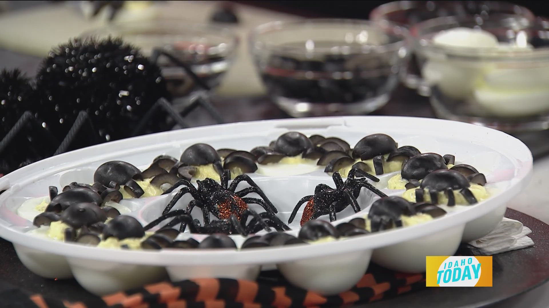 Chef Nikki makes some creepy, crawly deviled eggs