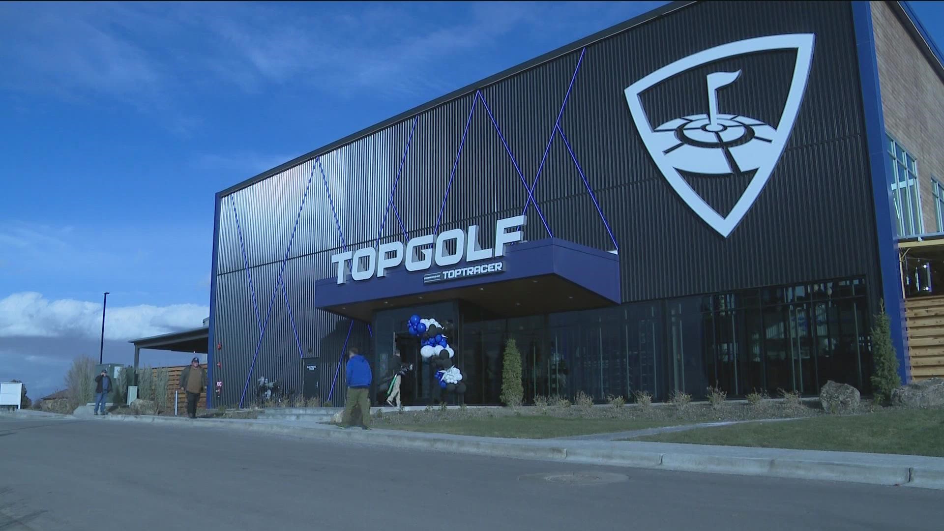 When is Topgolf coming to Idaho?