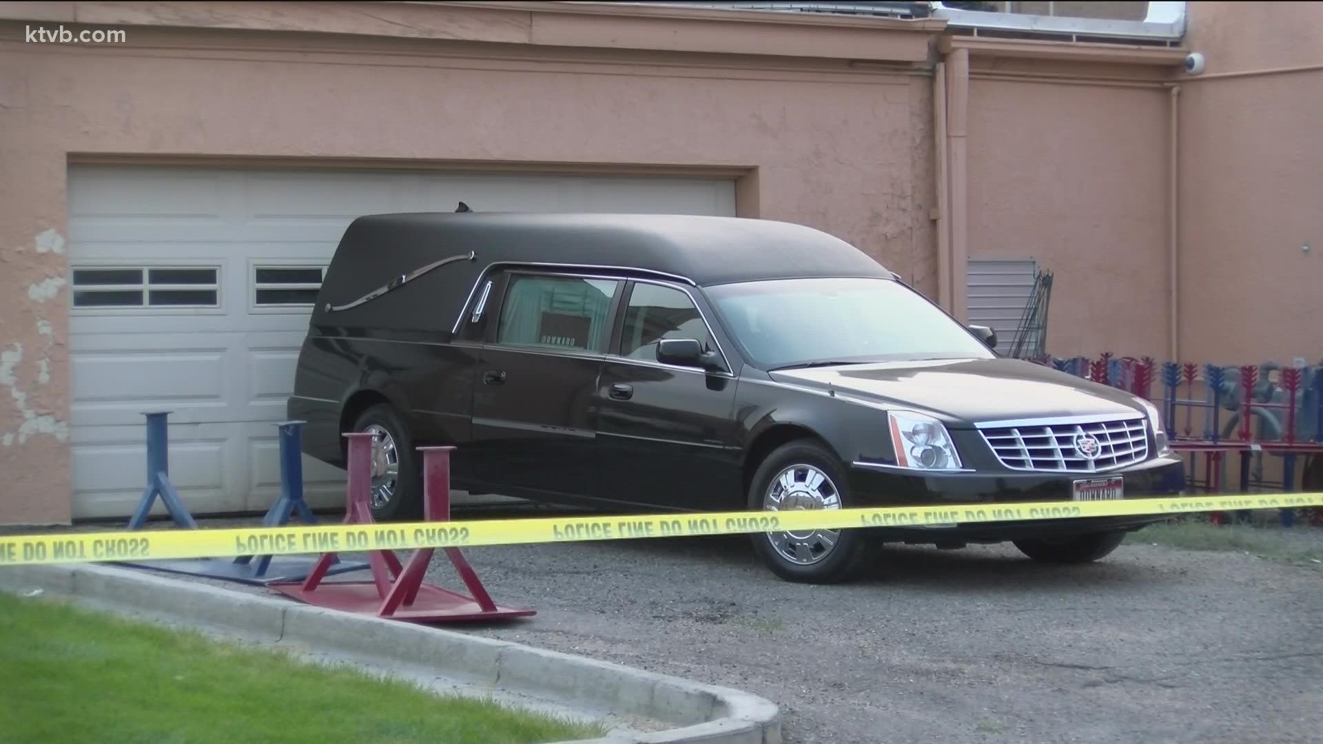 Authorities say 12 bodies and roughly 50 fetuses have been recovered from a funeral home in Pocatello.