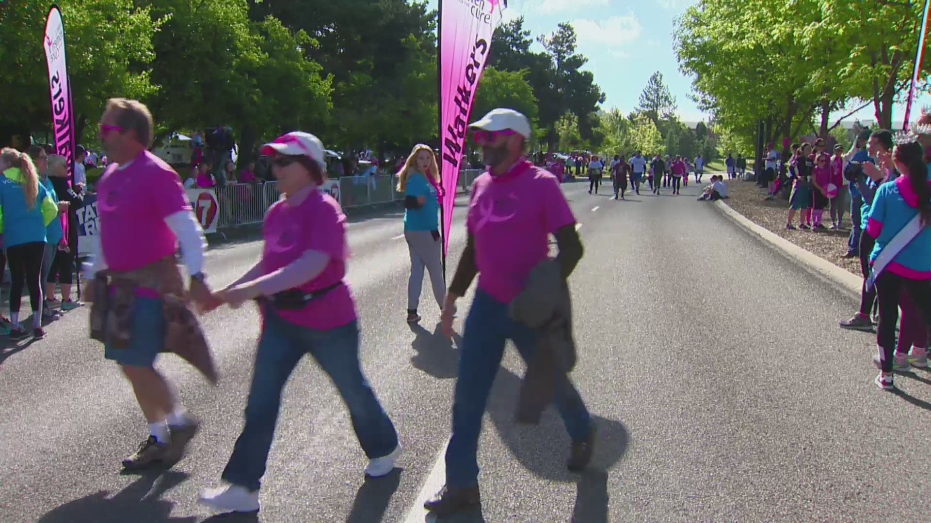 FINISH LINE CAM :48 - 1:03 Race for the Cure 2017