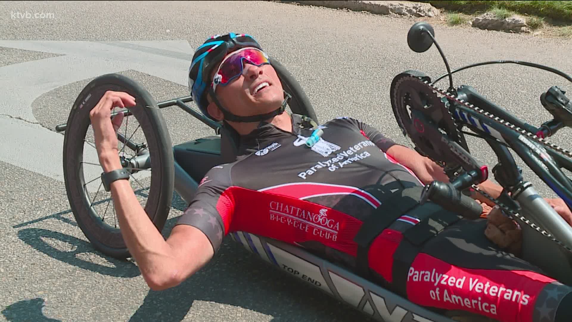 After a motorcycle accident, Will Groulx first found Paralympic rugby before finding cycling.