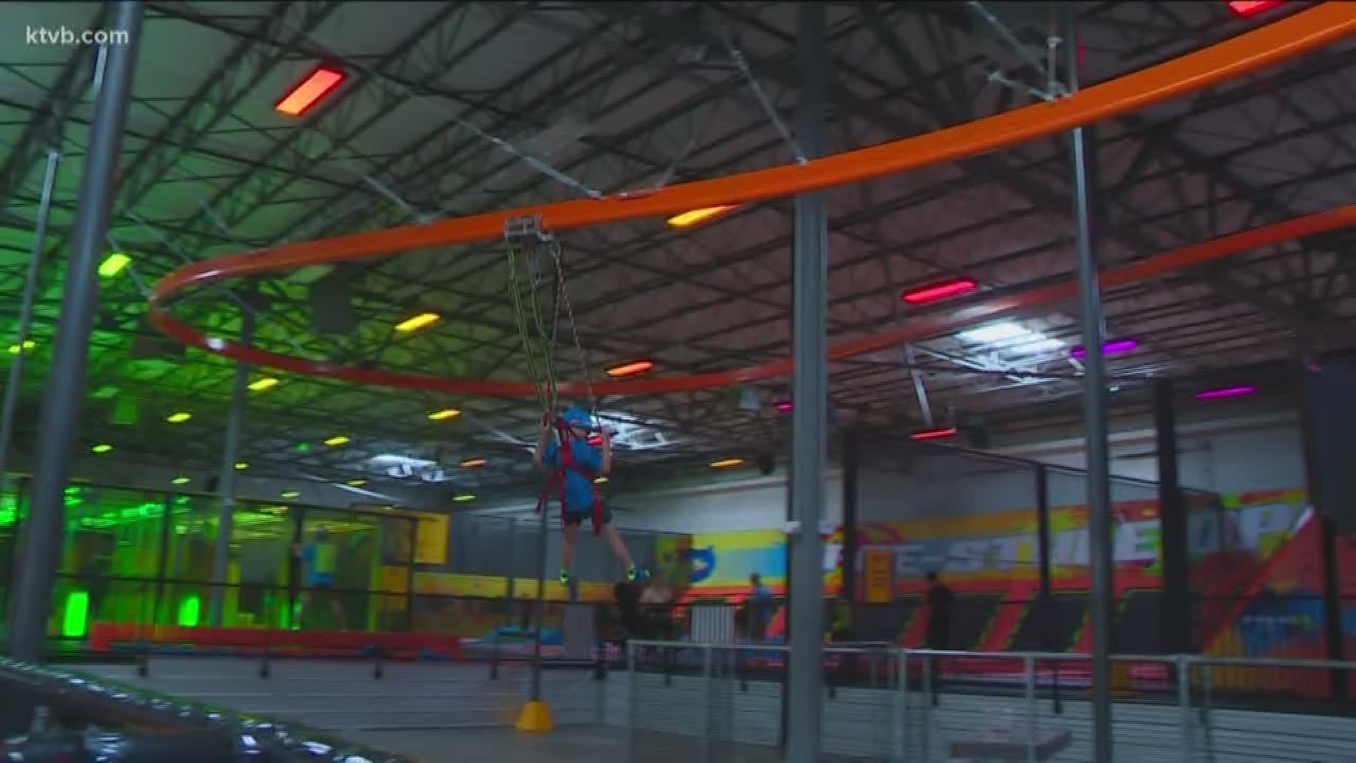 Urban Air Adventure Park helped kids celebrate the end of the school year with discounted passes, an offer that also helps Big Brothers Big Sisters of Southwest Idaho
