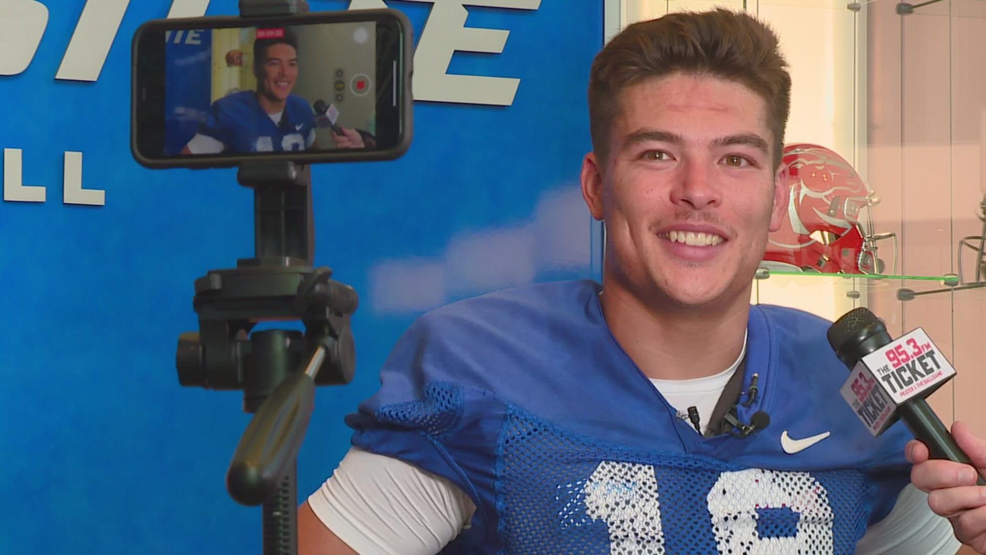 First Interview With Boise State Quarterback, #19 Hank Bachmeier - One  Bronco Nation Under God