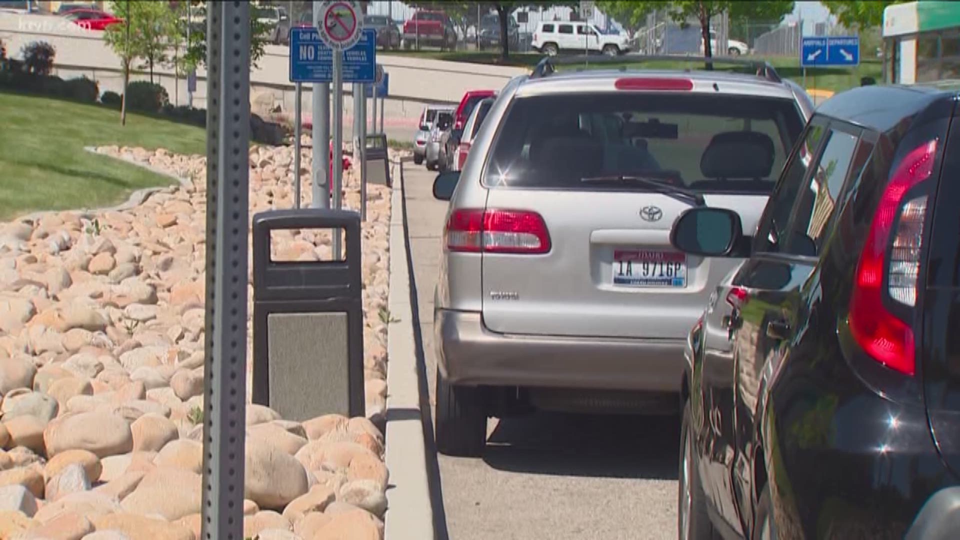 There is a solution in the works to reduce long lines of cars at the Boise Airport.