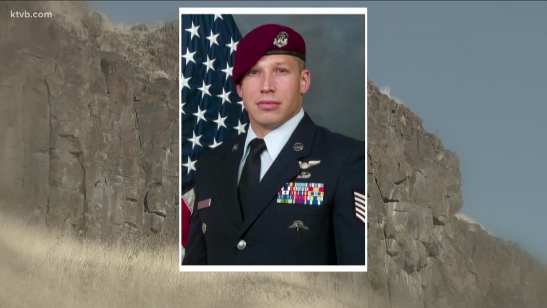 Peter Kraines, a special tactics pararescueman, was participating in mountain rescue technique training when he fell, according to the Air Force.