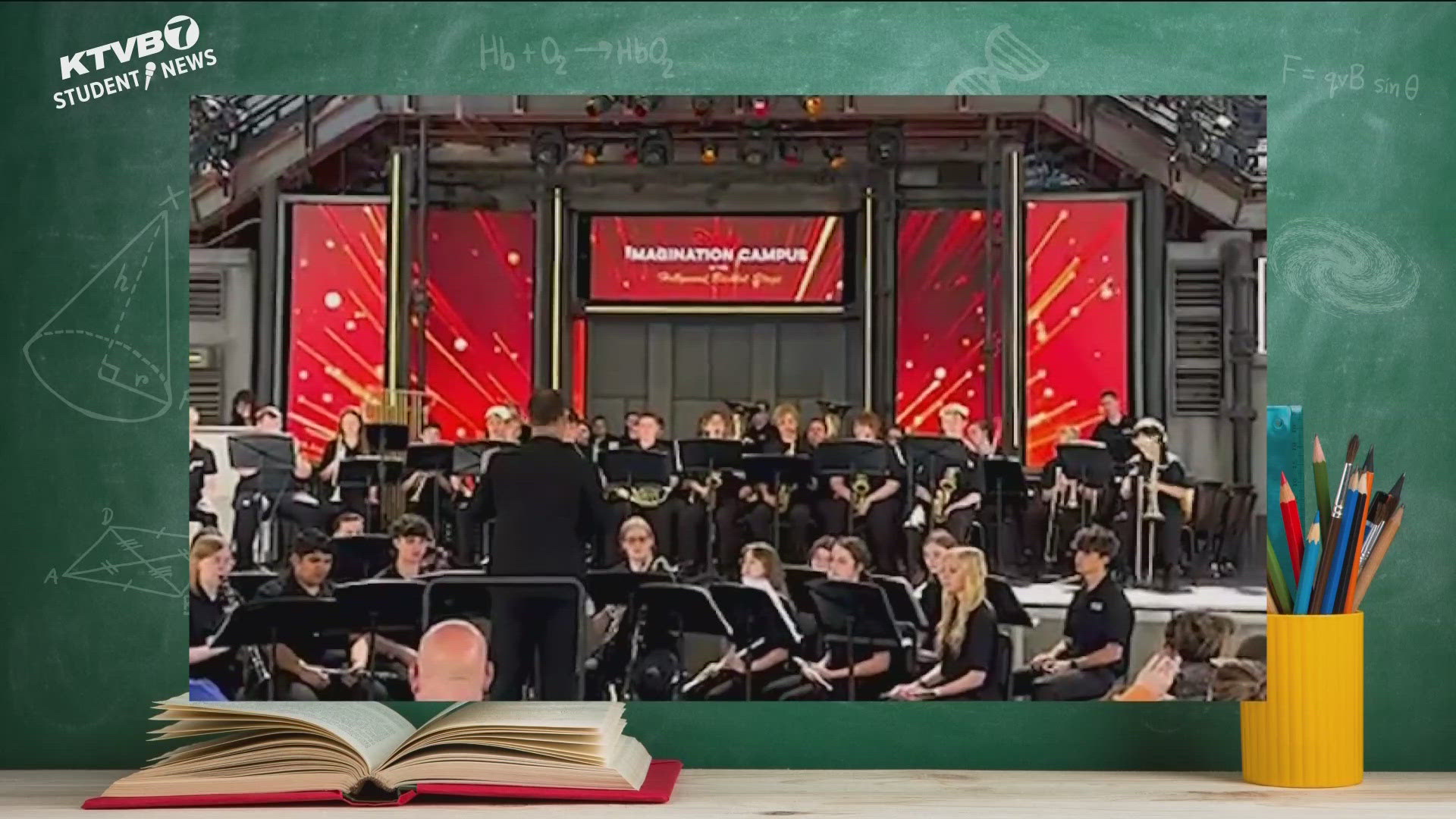 Students created music and memories at the 'Happiest Place on Earth.'  